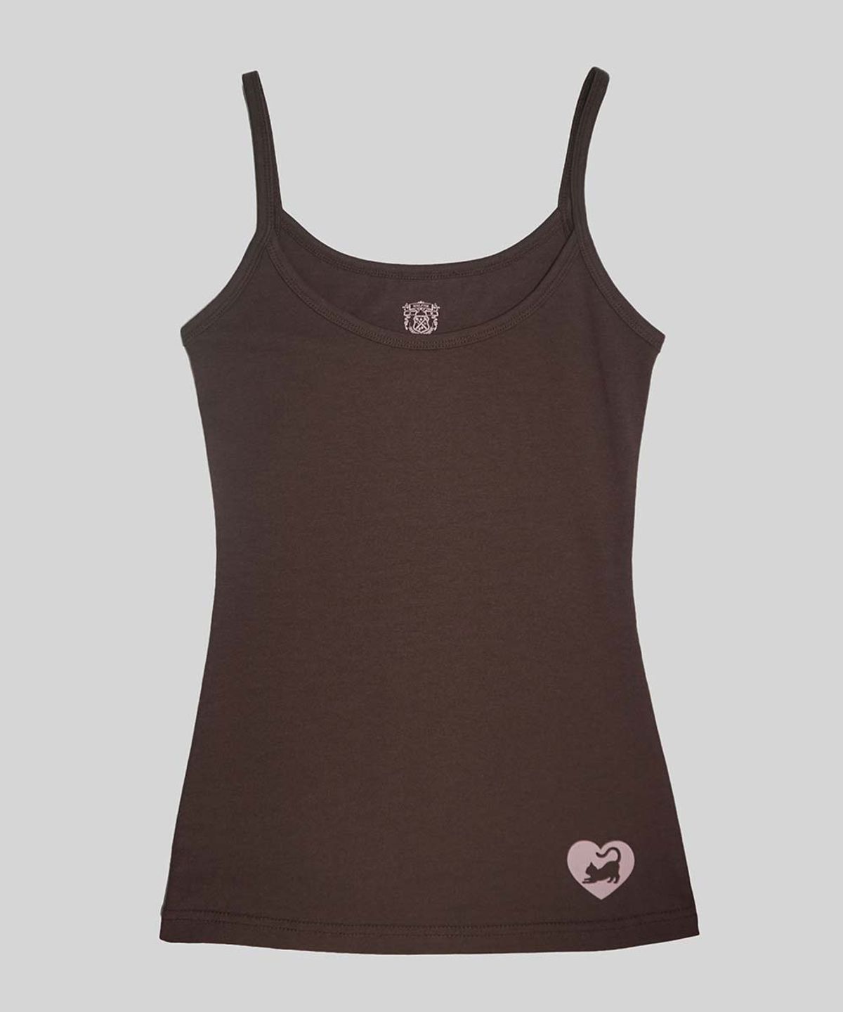 스컬프터(SCULPTOR) Sweet Kitty Tank Top Brown