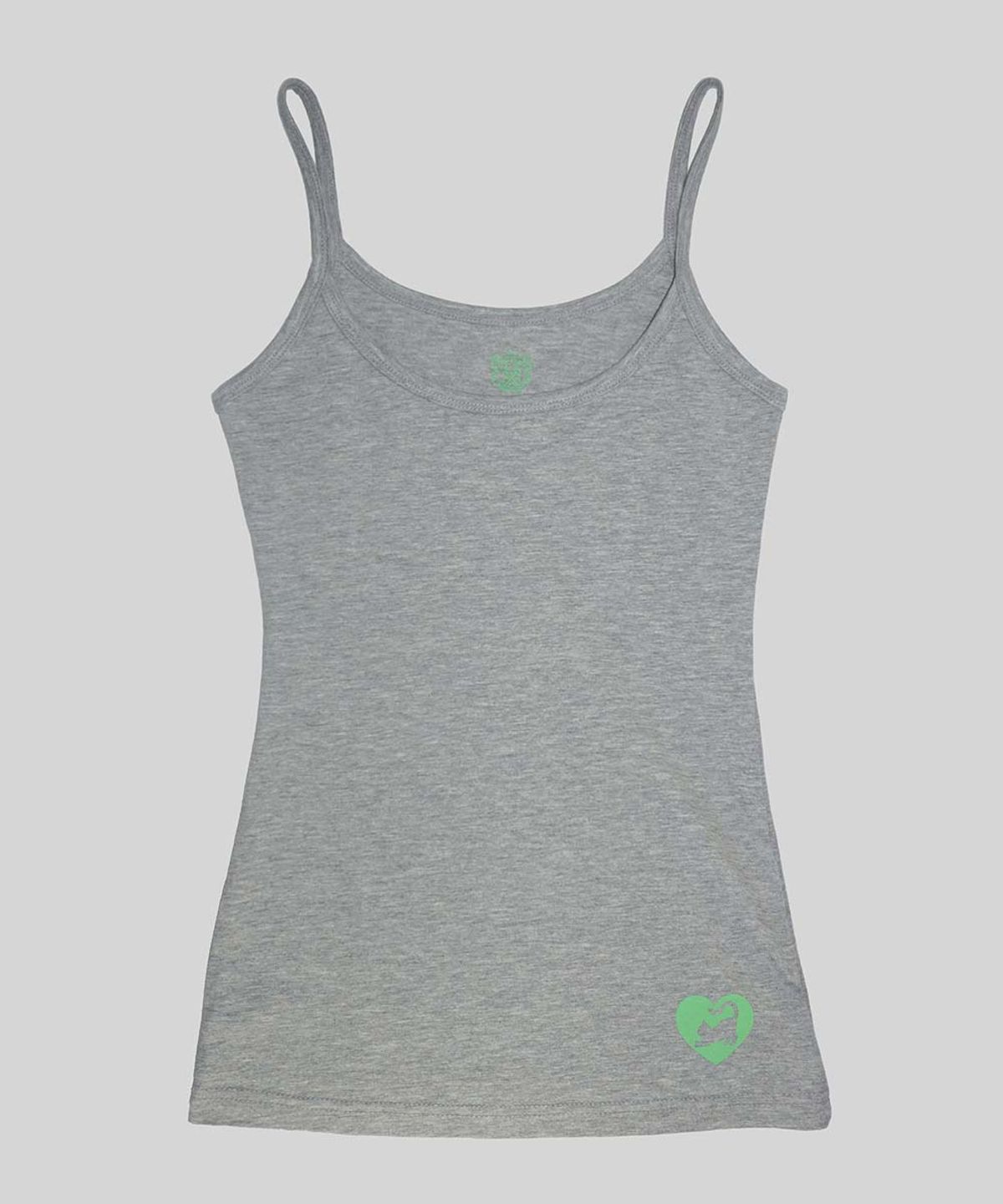 스컬프터(SCULPTOR) Sweet Kitty Tank Top Melange Gray