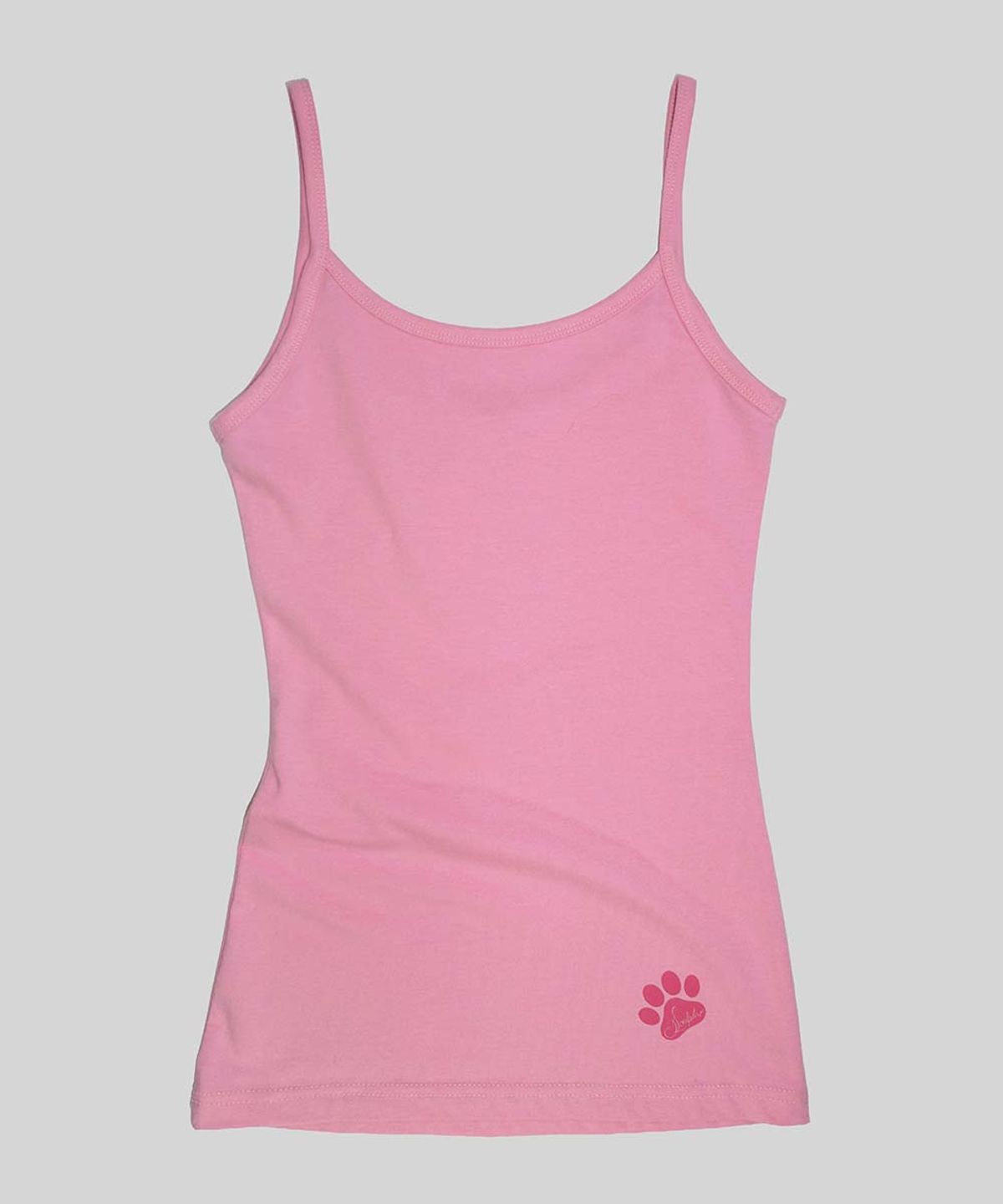 스컬프터(SCULPTOR) Sweet Kitty Tank Top Acid Pink