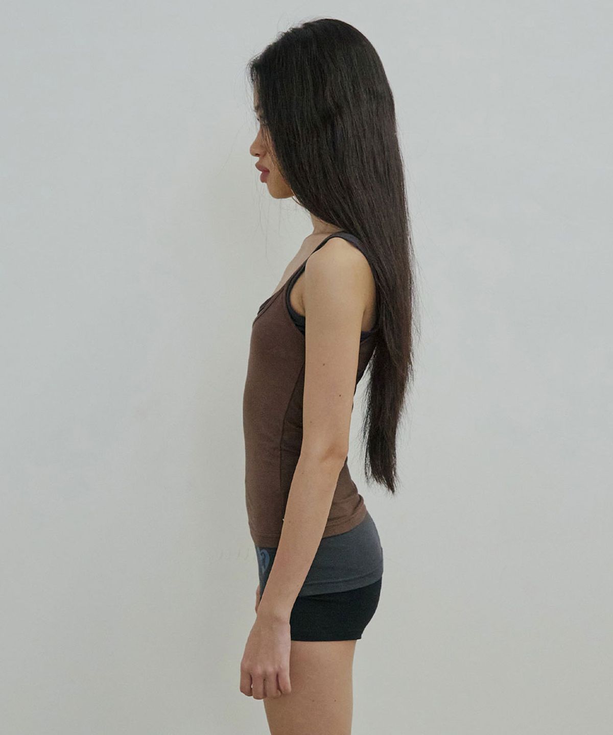 스컬프터(SCULPTOR) My Go To Sleeveless Top Brown