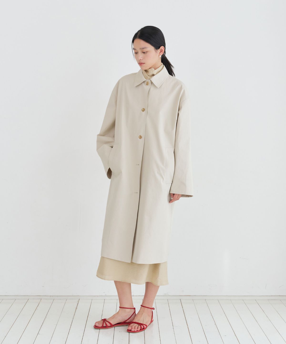 로트(LOTE) Structured Trench Coat_2 Color