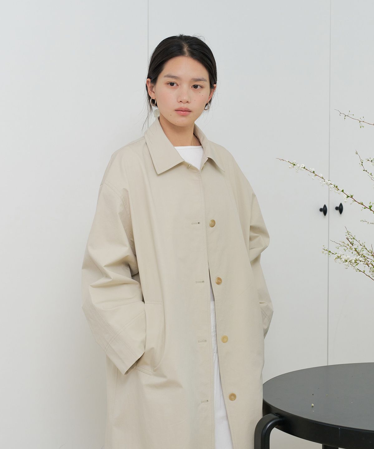 로트(LOTE) Structured Trench Coat_2 Color
