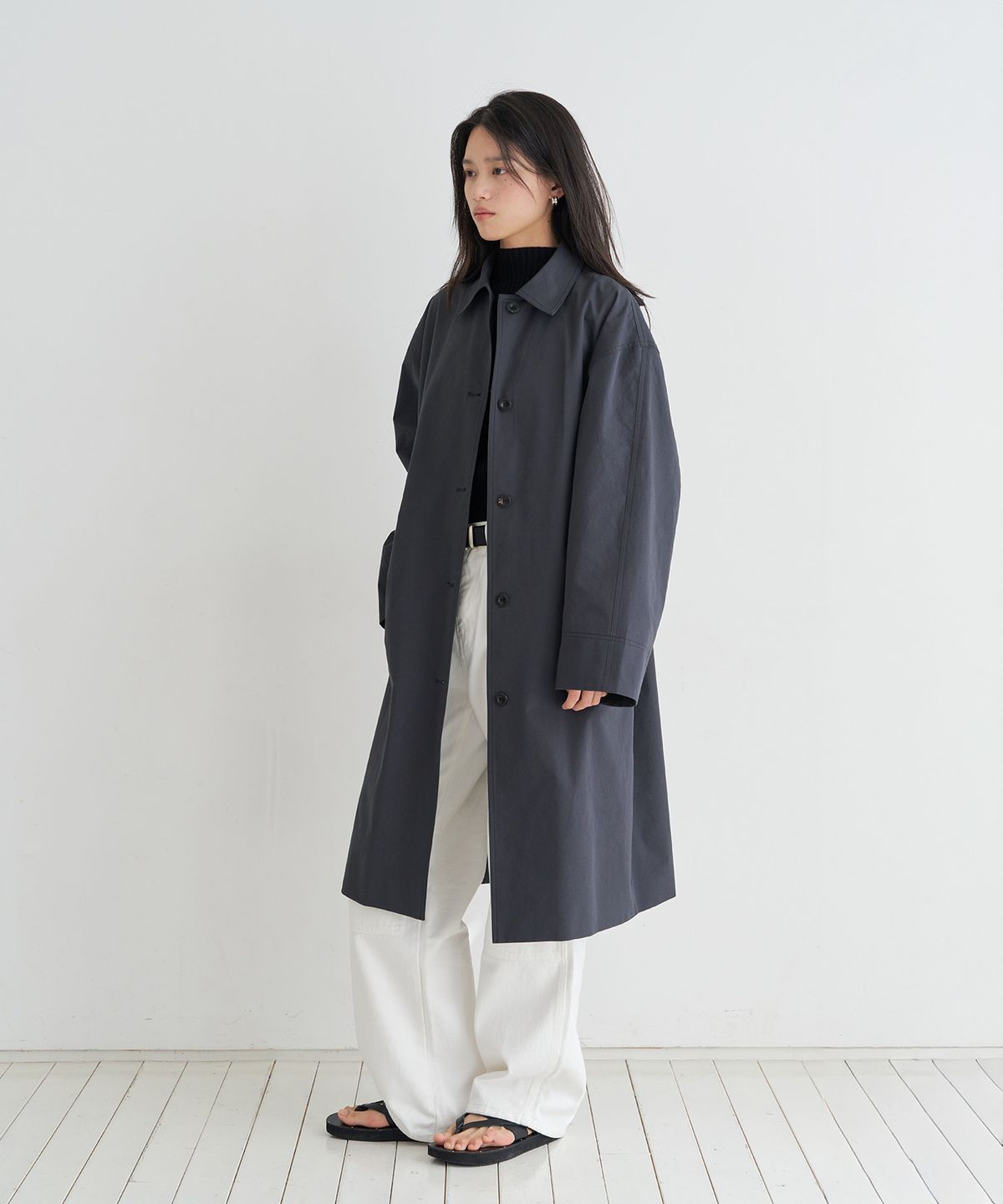 로트(LOTE) Structured Trench Coat_2 Color