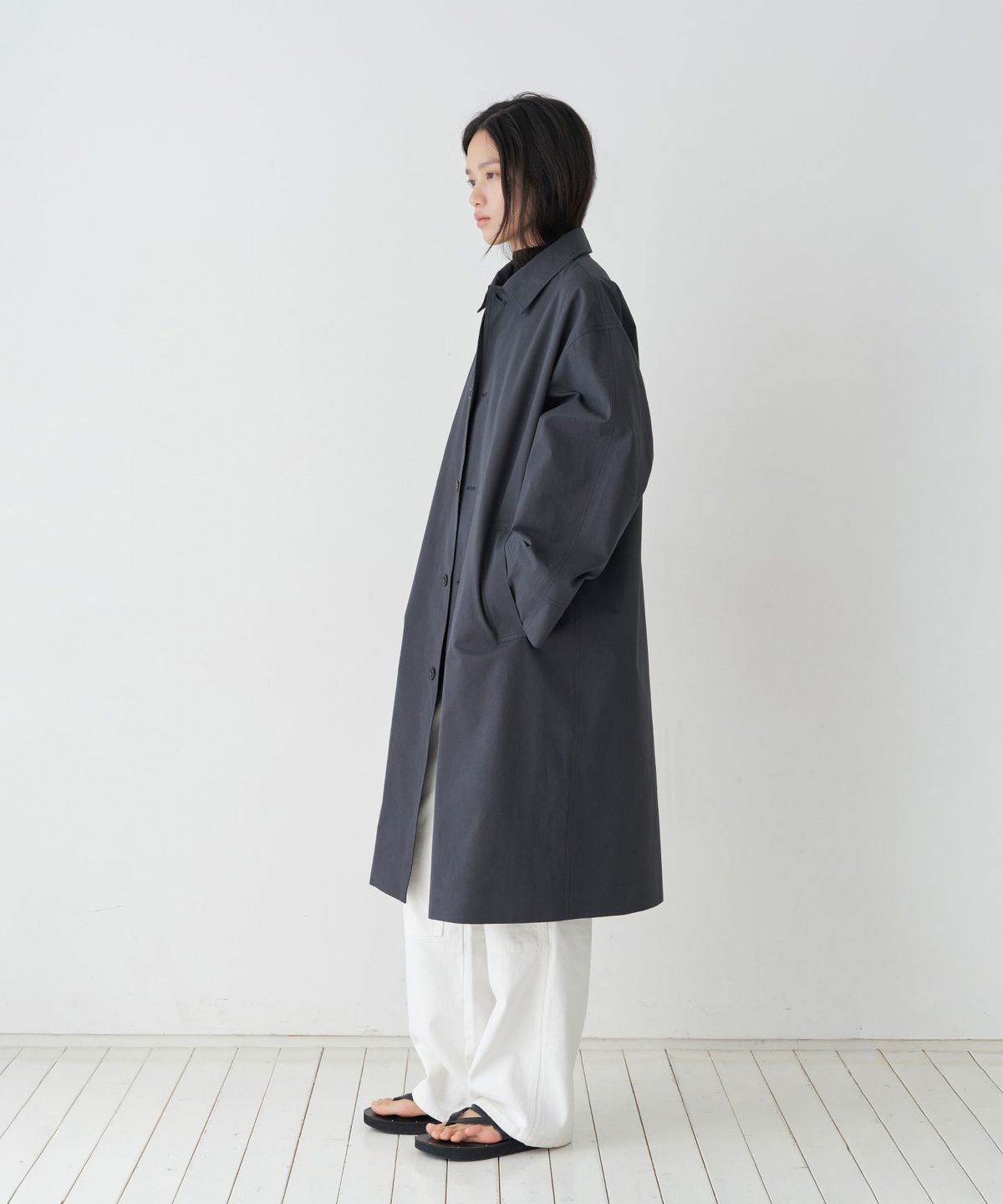 로트(LOTE) Structured Trench Coat_2 Color