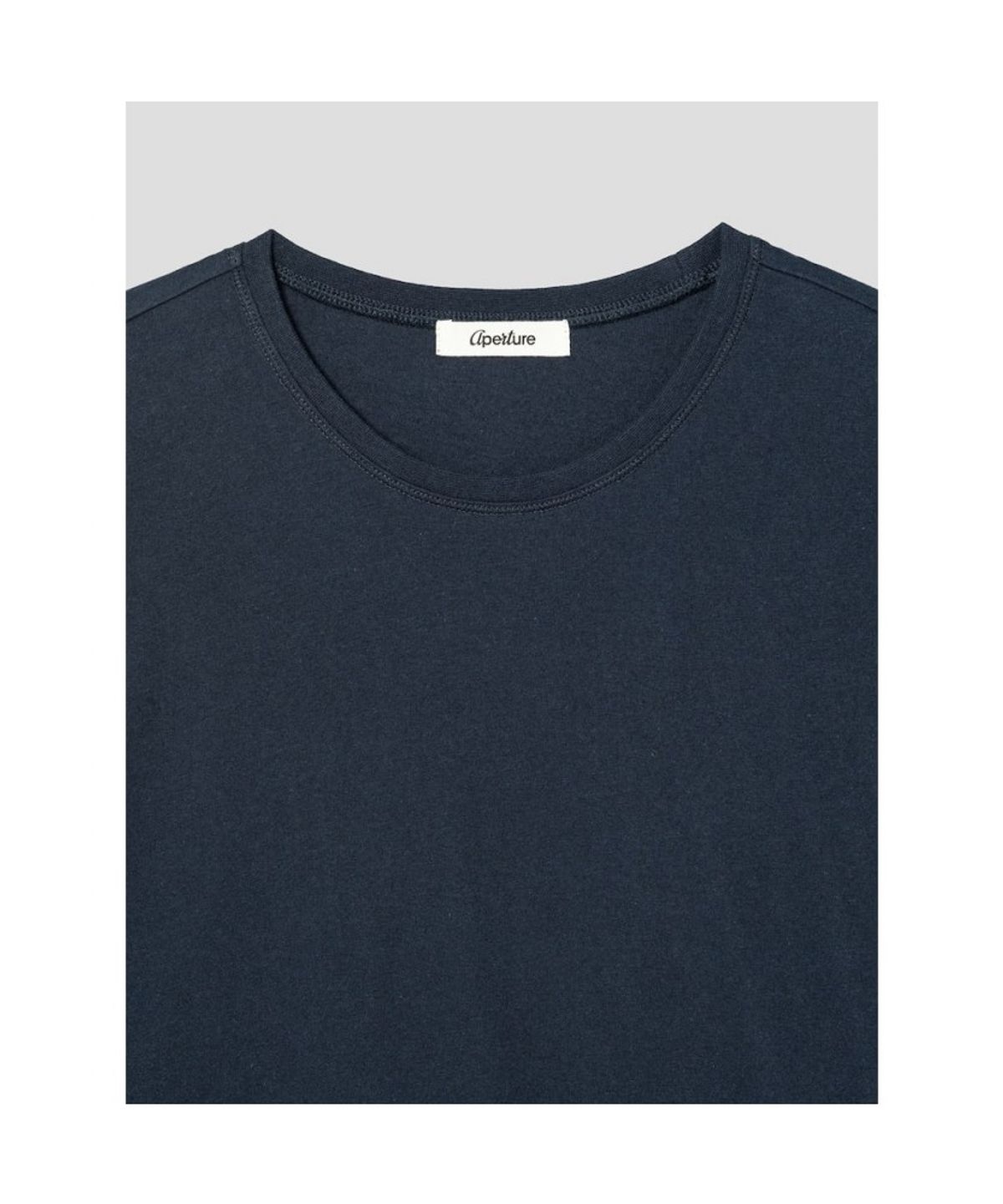 디애퍼처(THE APERTURE) Unisex Essential TShirt  Navy (TA5742A10R)