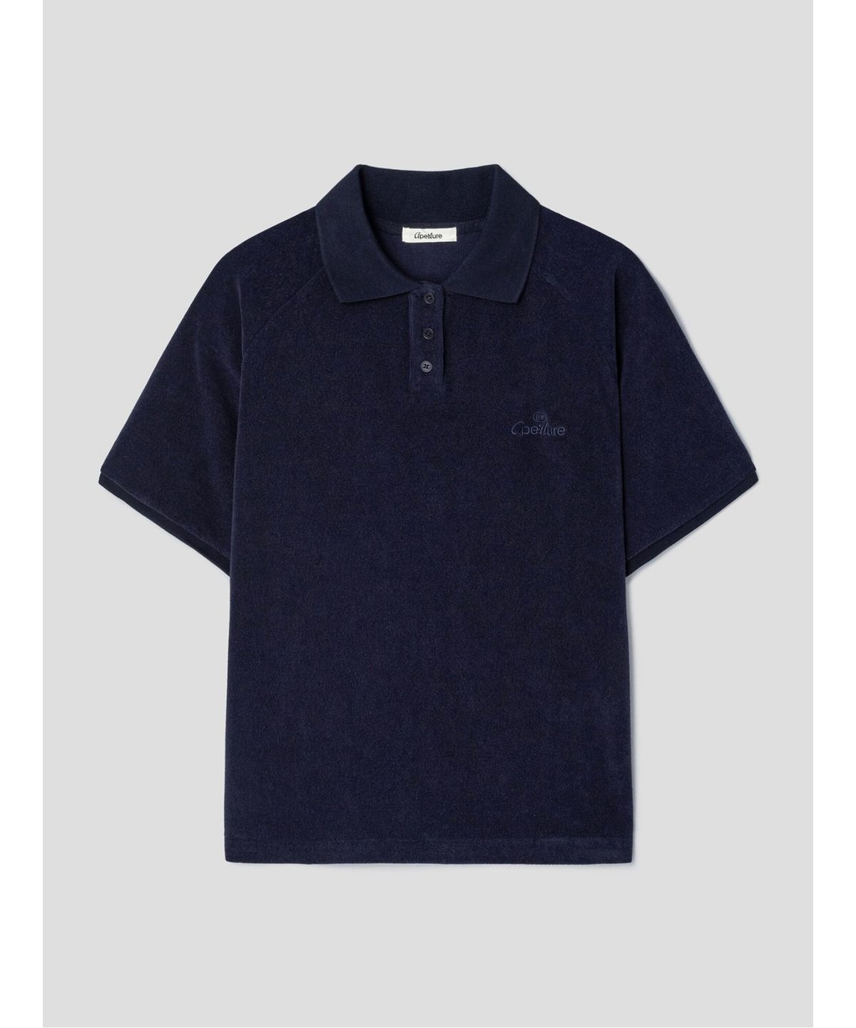 디애퍼처(THE APERTURE) Terry Polo Top  Navy (TA5742A02R)
