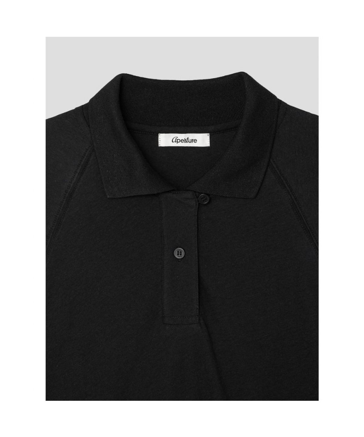 디애퍼처(THE APERTURE) Reid Polo Shirt  Black (TA5741A025)