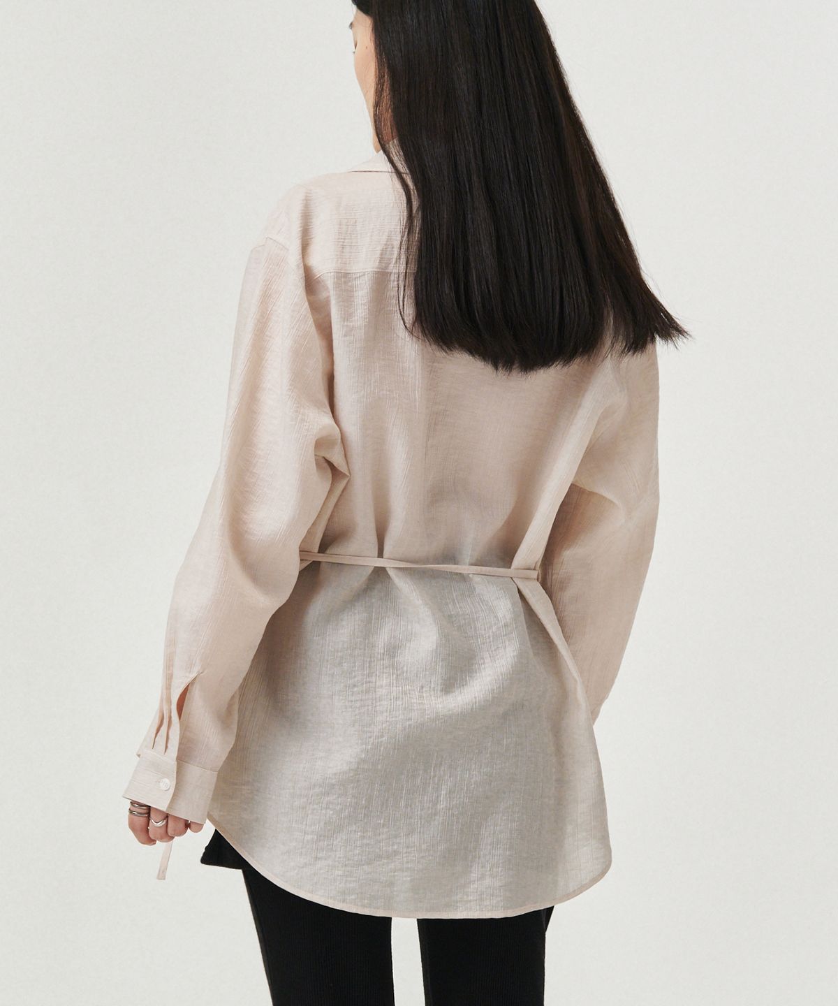 로브로브(LOVLOV) NEW DRAPPING SHIRT