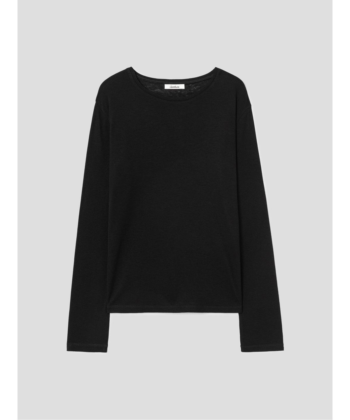 디애퍼처(THE APERTURE) Basic Long Sleeve Top  Black (TA6241A055)