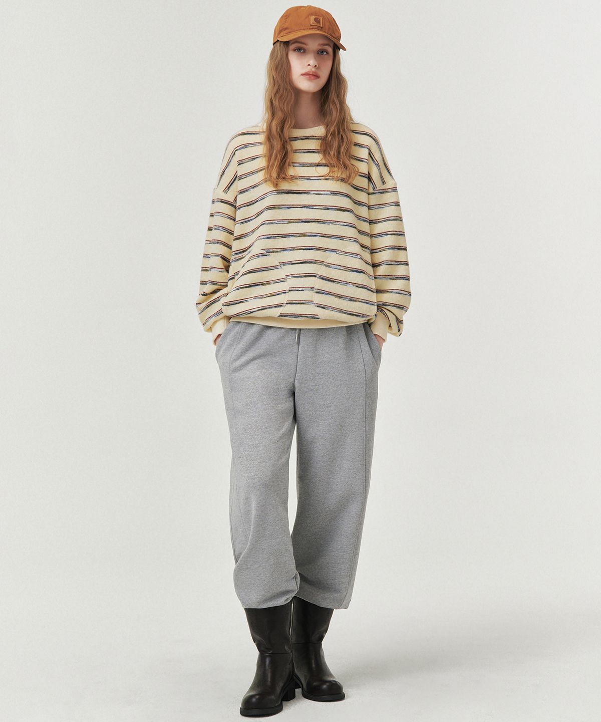 로브로브(LOVLOV) EASY TWO-WAY SWEAT JOGGER
