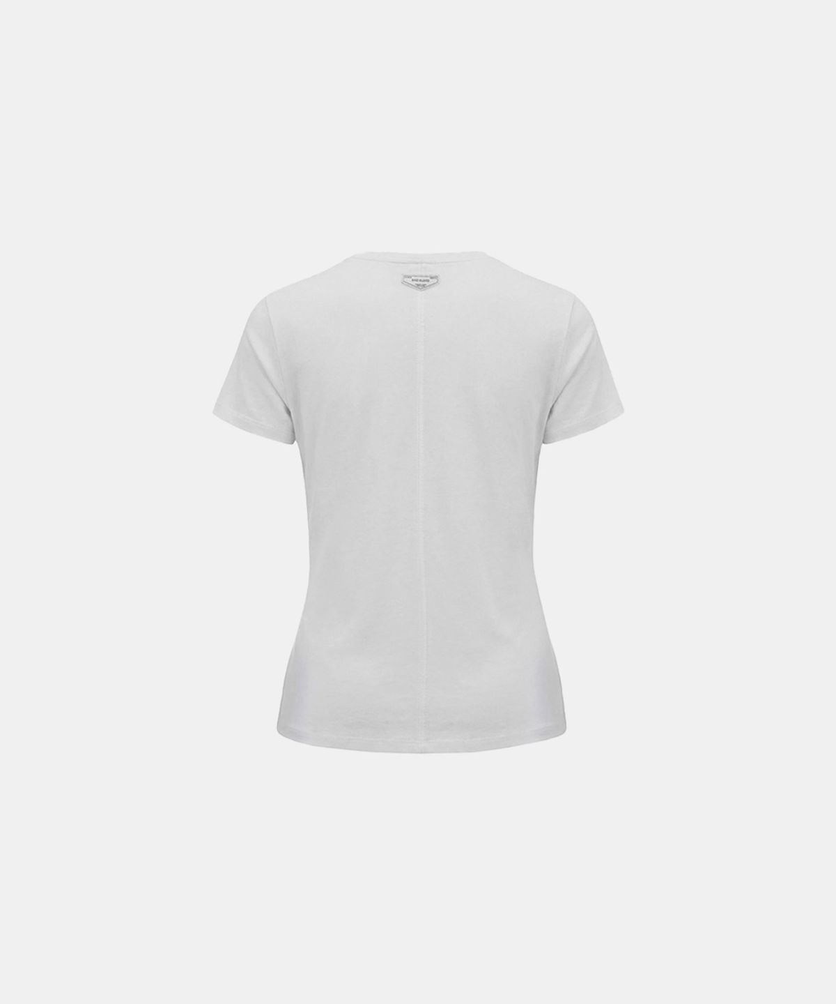 배드블러드(BADBLOOD) Sleek Cotton Short Sleeve T-Shirt - White