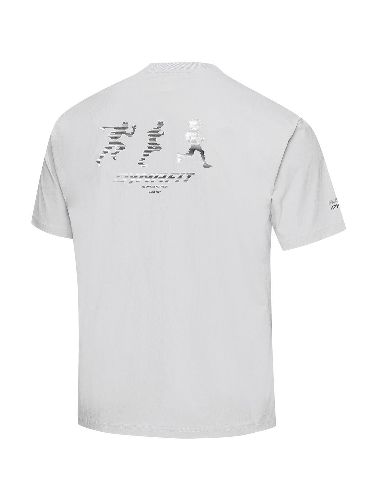 다이나핏(DYNAFIT) SNOW CARTOON (스노우 카툰) 남녀공용 우븐 반팔티_Light Grey YUM26262C2