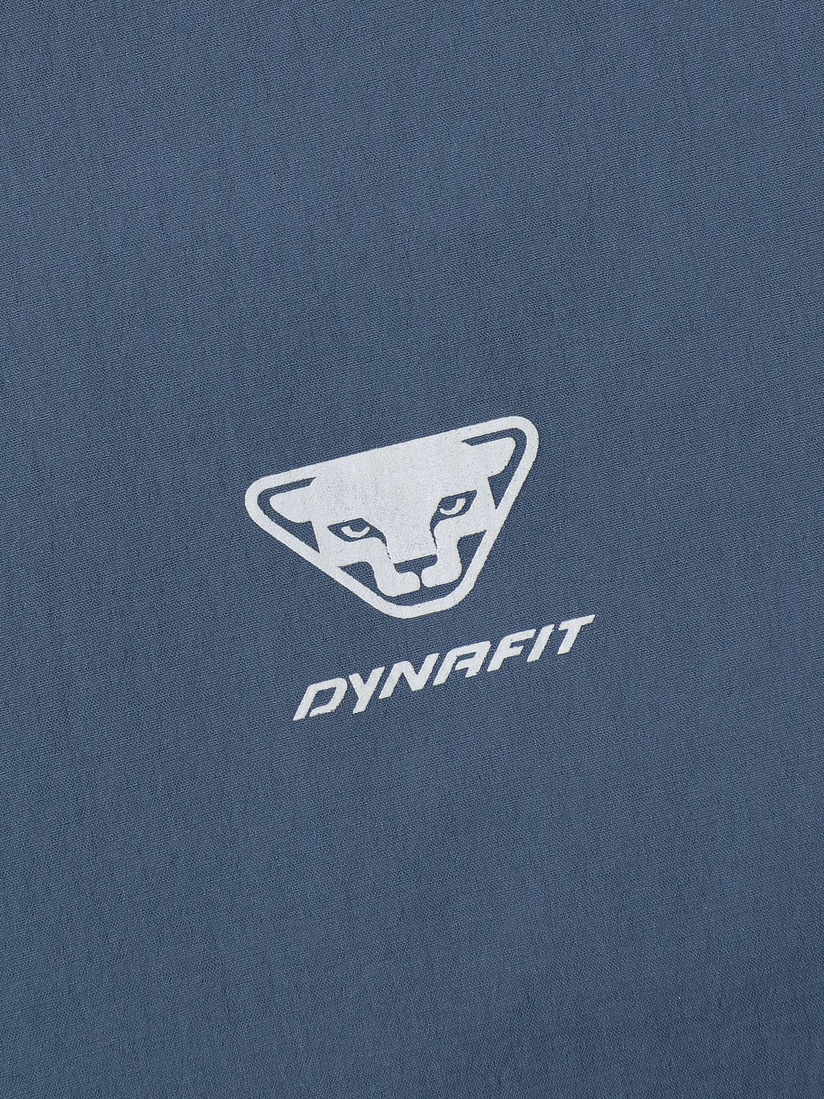 다이나핏(DYNAFIT) SNOW CARTOON (스노우 카툰) 남녀공용 우븐 반팔티_STEEL YUM26262TS