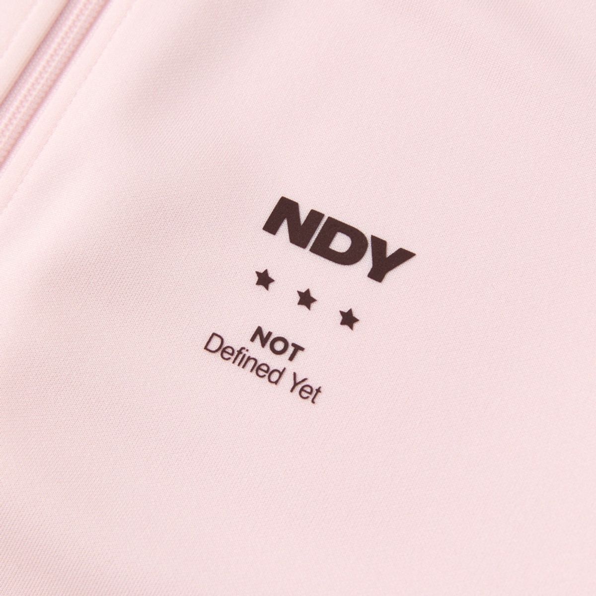 엔디와이(NDY) 스포티 NY 반팔 트랙 탑 베이비핑크