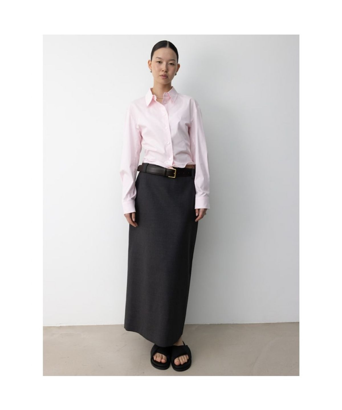 디애퍼처(THE APERTURE) Bianchi Shirt  Pink (TA5764A02X)