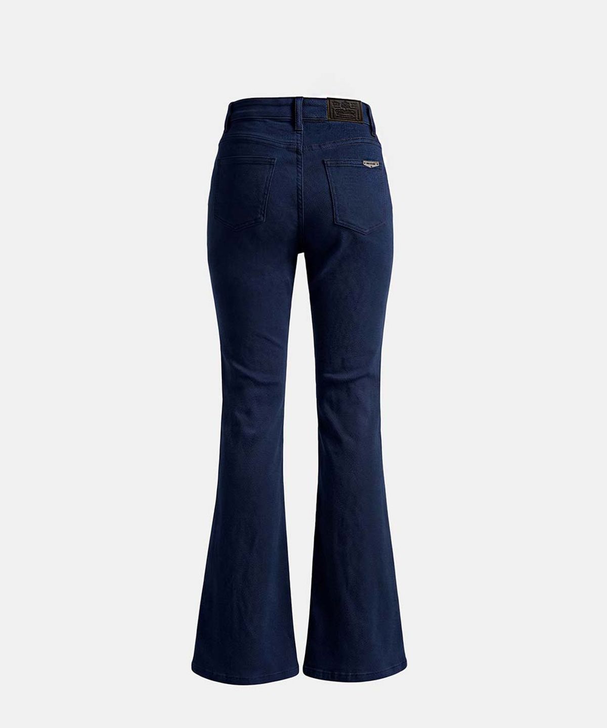 배드블러드(BADBLOOD) 702 Low-Rise Bootcut Pants - Navy