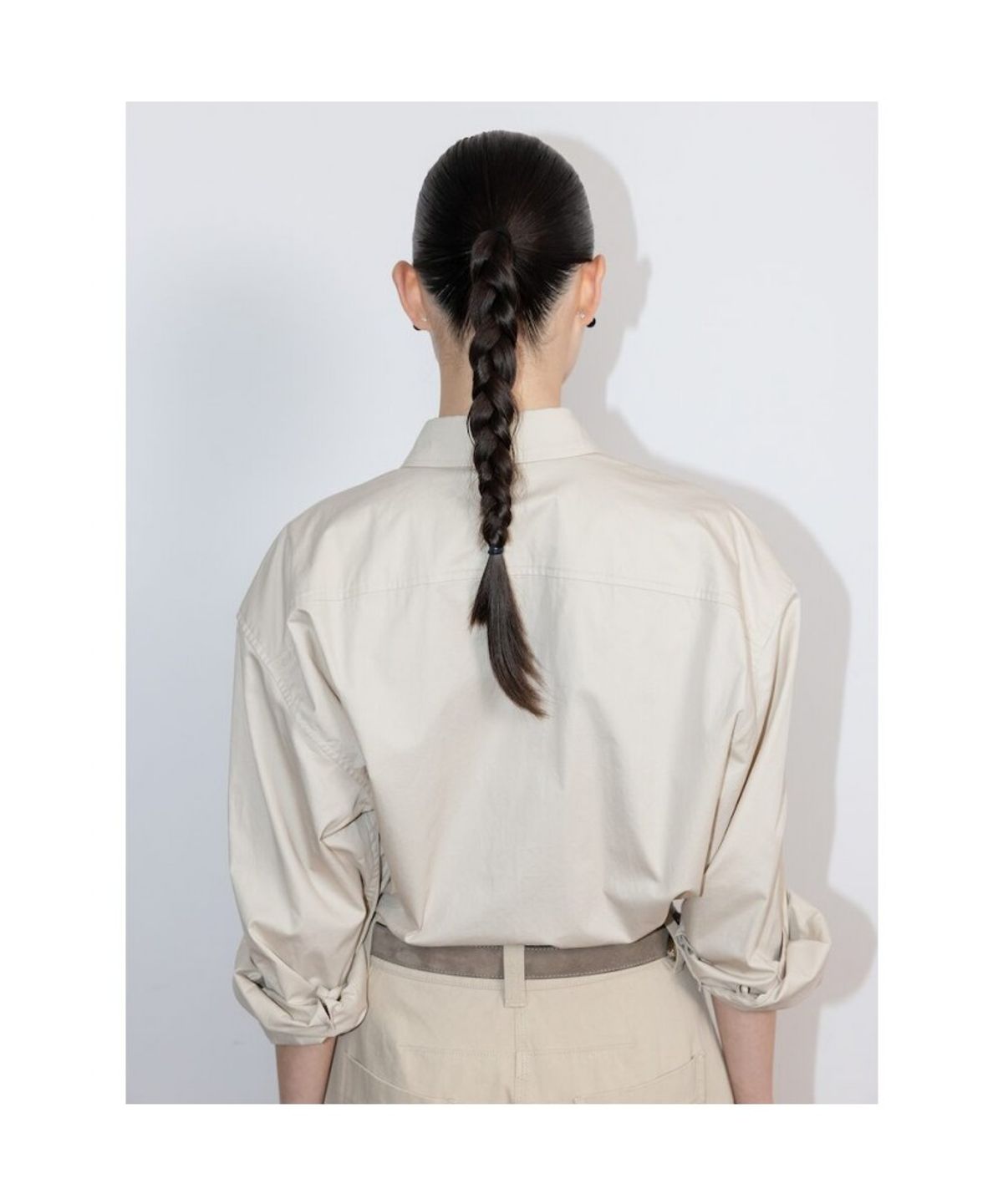 디애퍼처(THE APERTURE) Aperture Basic Shirt  Beige (TA6264A02A)