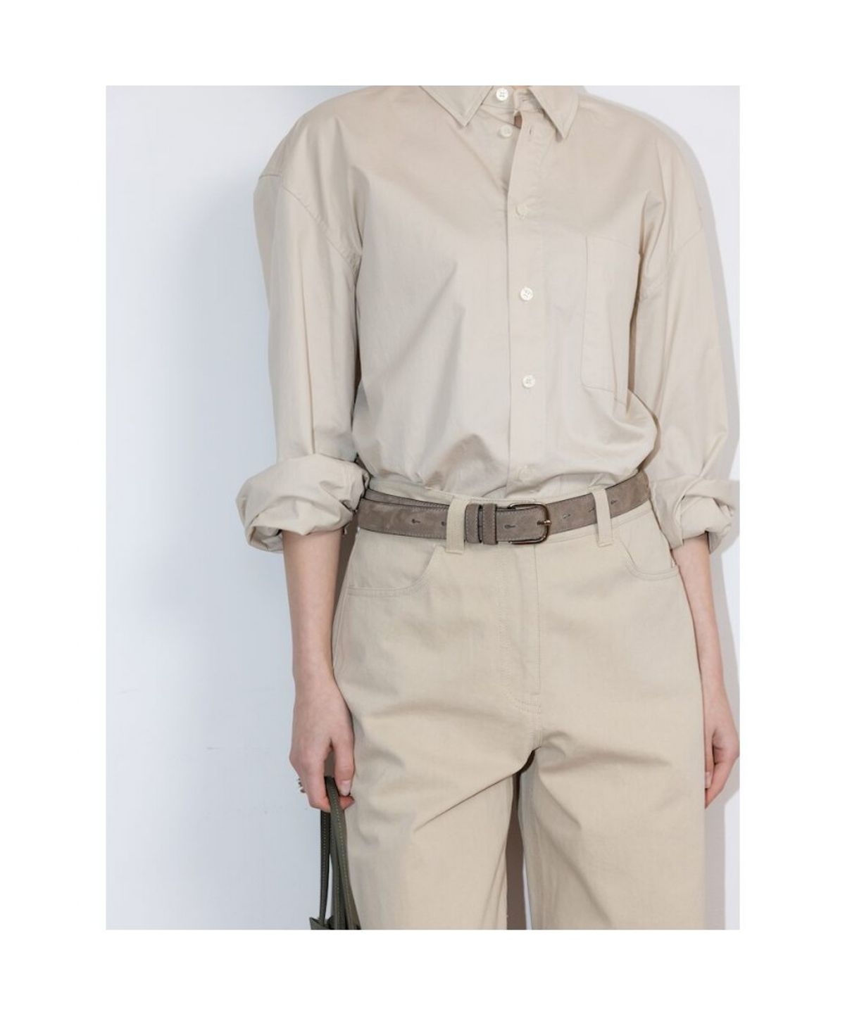 디애퍼처(THE APERTURE) Aperture Basic Shirt  Beige (TA6264A02A)