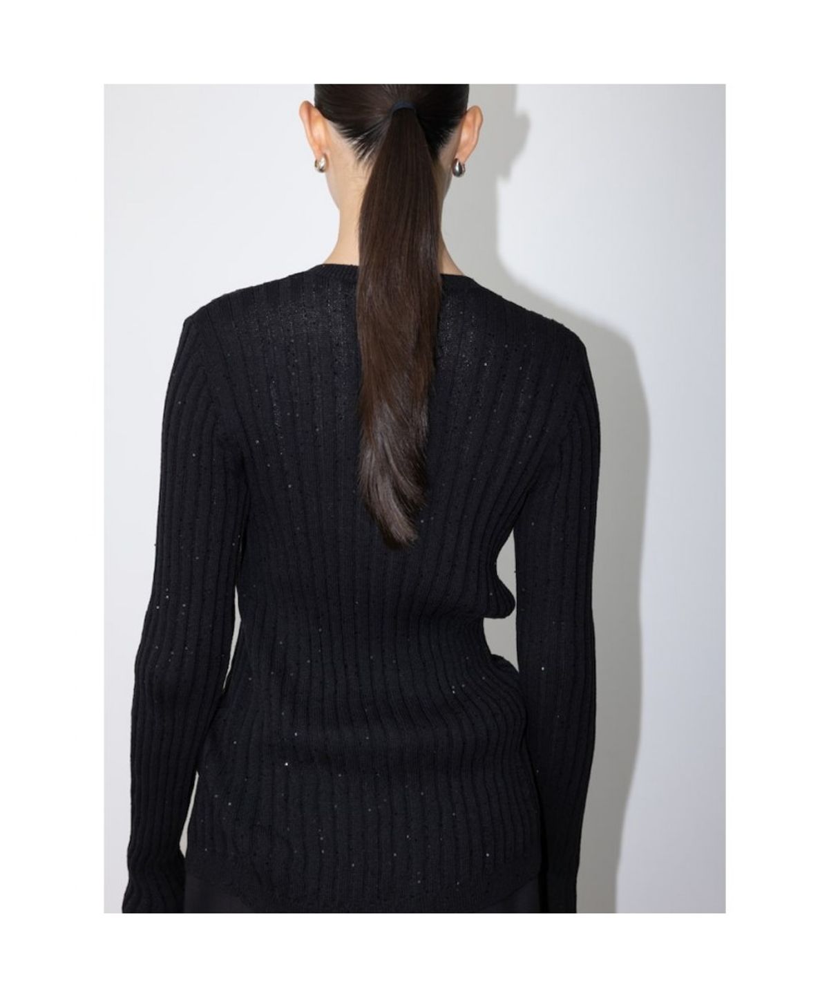디애퍼처(THE APERTURE) Twinkle Cardigan  Black (TA575AA115)