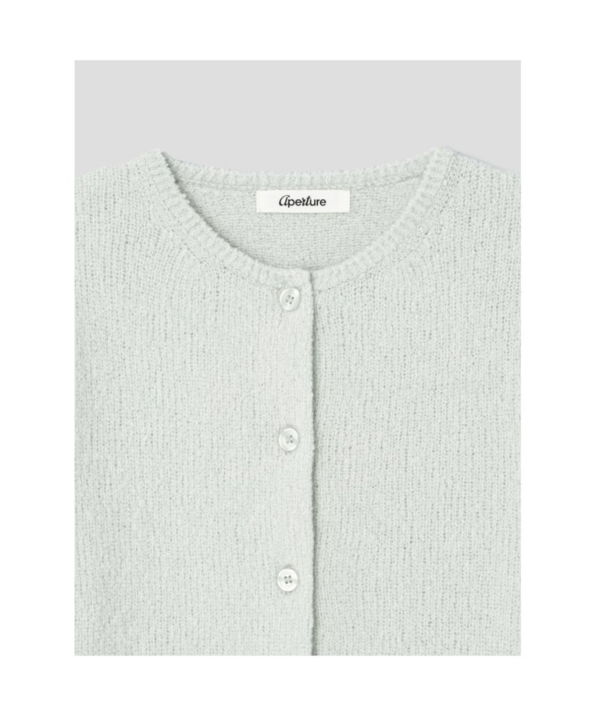 디애퍼처(THE APERTURE) Sienna Cardigan  Apple Green (TA575AA04K)