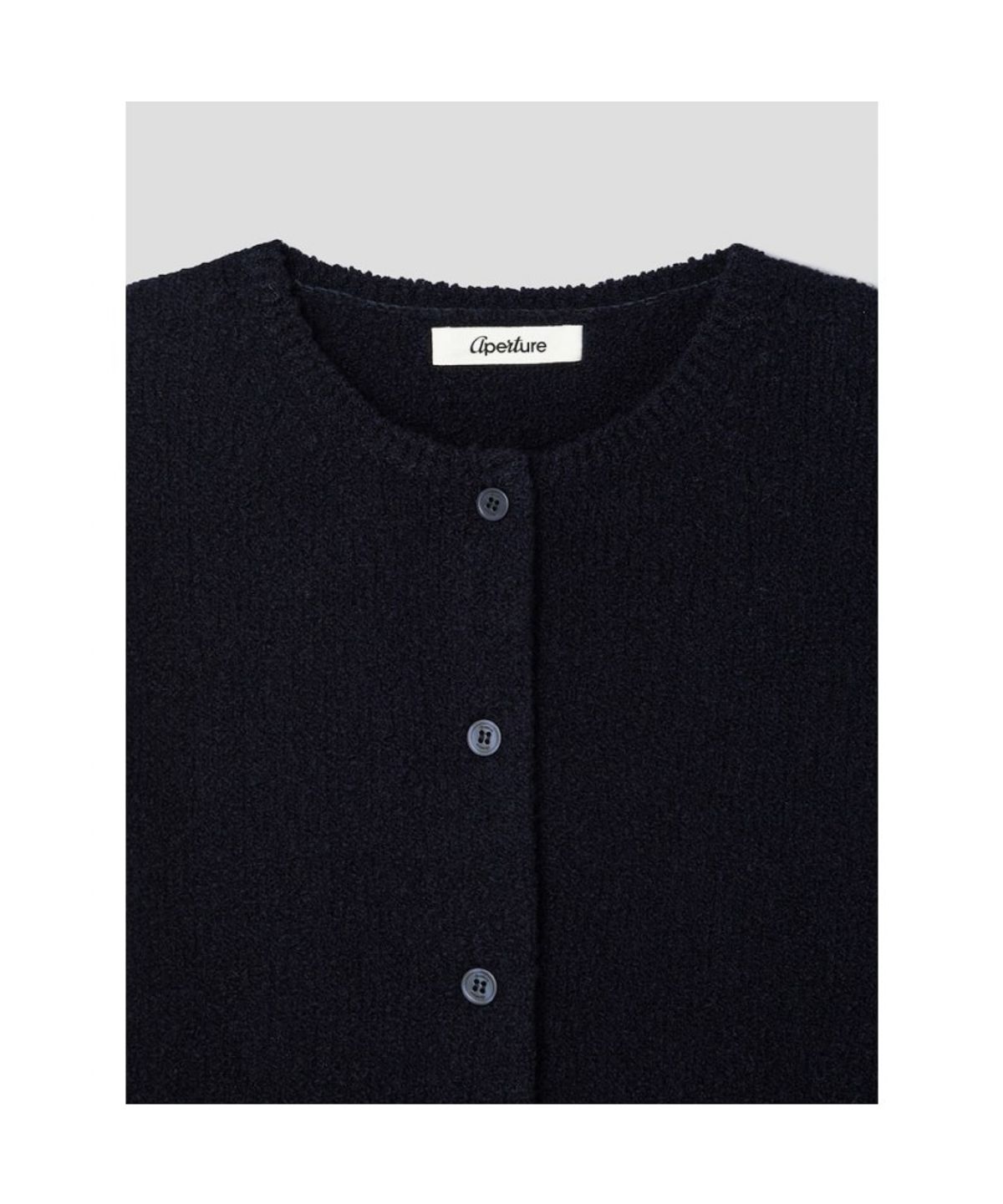 디애퍼처(THE APERTURE) Sienna Cardigan  Navy (TA575AA04R)