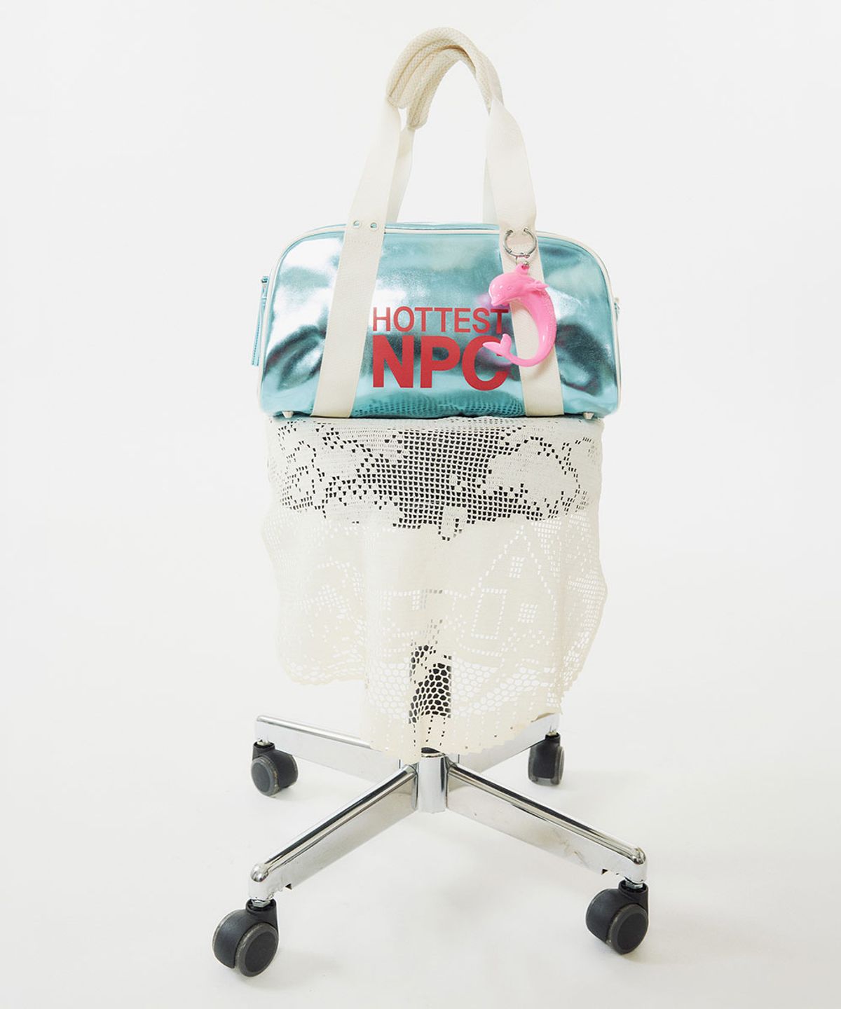 스컬프터(SCULPTOR) NPC Metallic Bag Aqua Blue