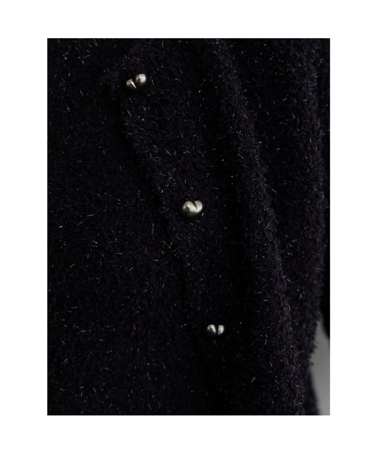 디애퍼처(THE APERTURE) Disco Knit Cardigan  Navy (TA575AA06R)