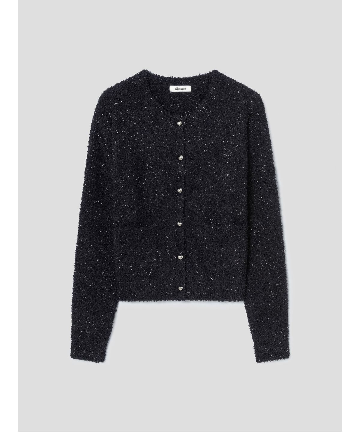 디애퍼처(THE APERTURE) Disco Knit Cardigan  Navy (TA575AA06R)