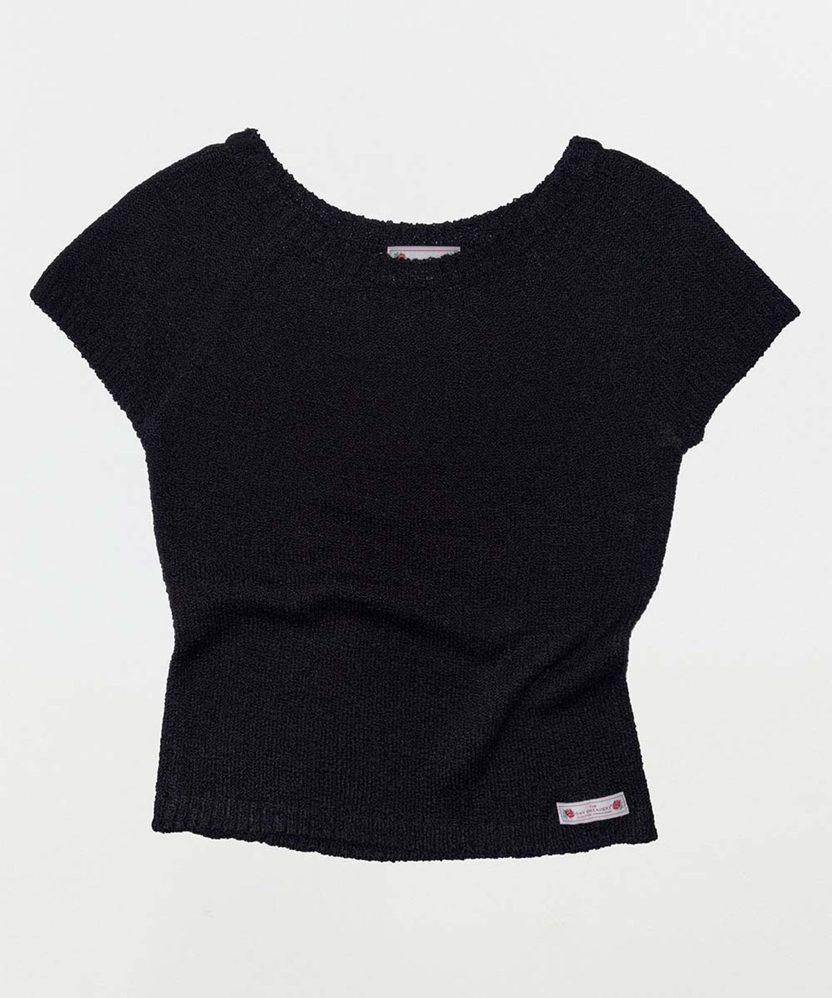 스컬프터(SCULPTOR) Summer Knit Top Black