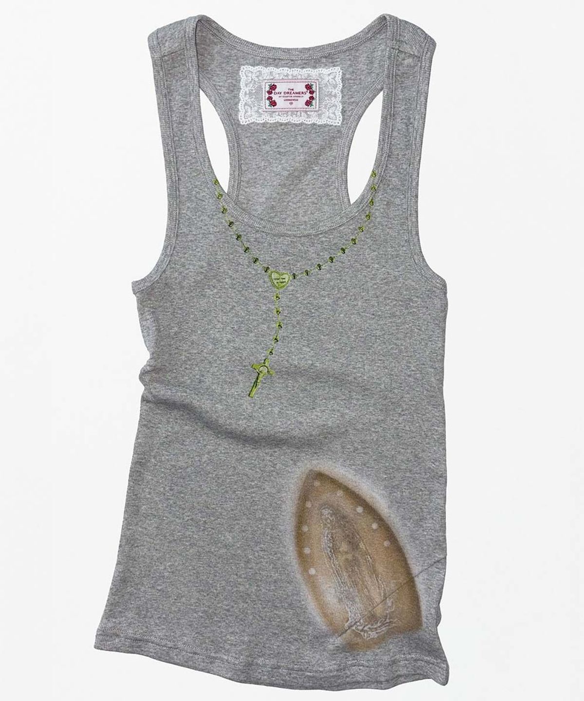 스컬프터(SCULPTOR) Iron Fail Tank Top Melange Gray