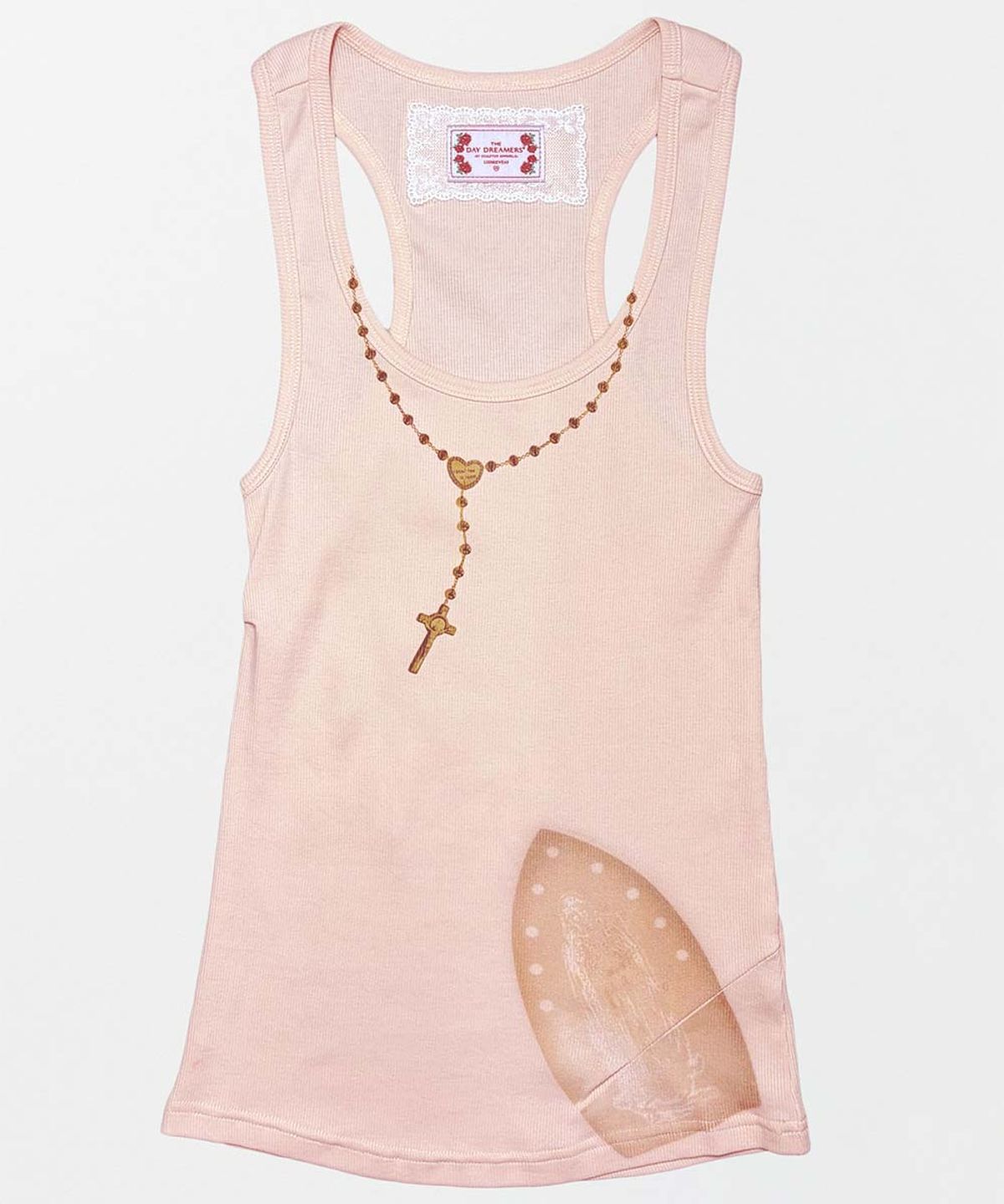 스컬프터(SCULPTOR) Iron Fail Tank Top Baby Pink