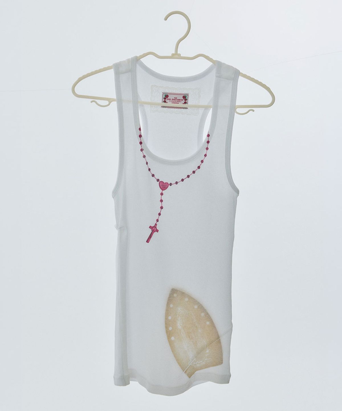 스컬프터(SCULPTOR) Iron Fail Tank Top White