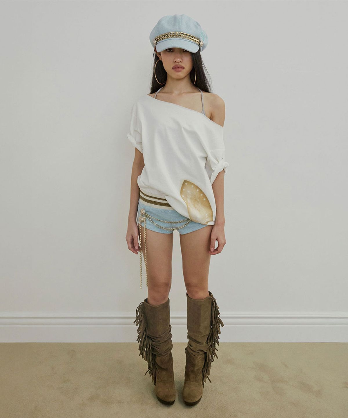 스컬프터(SCULPTOR) Iron Fail Tee White