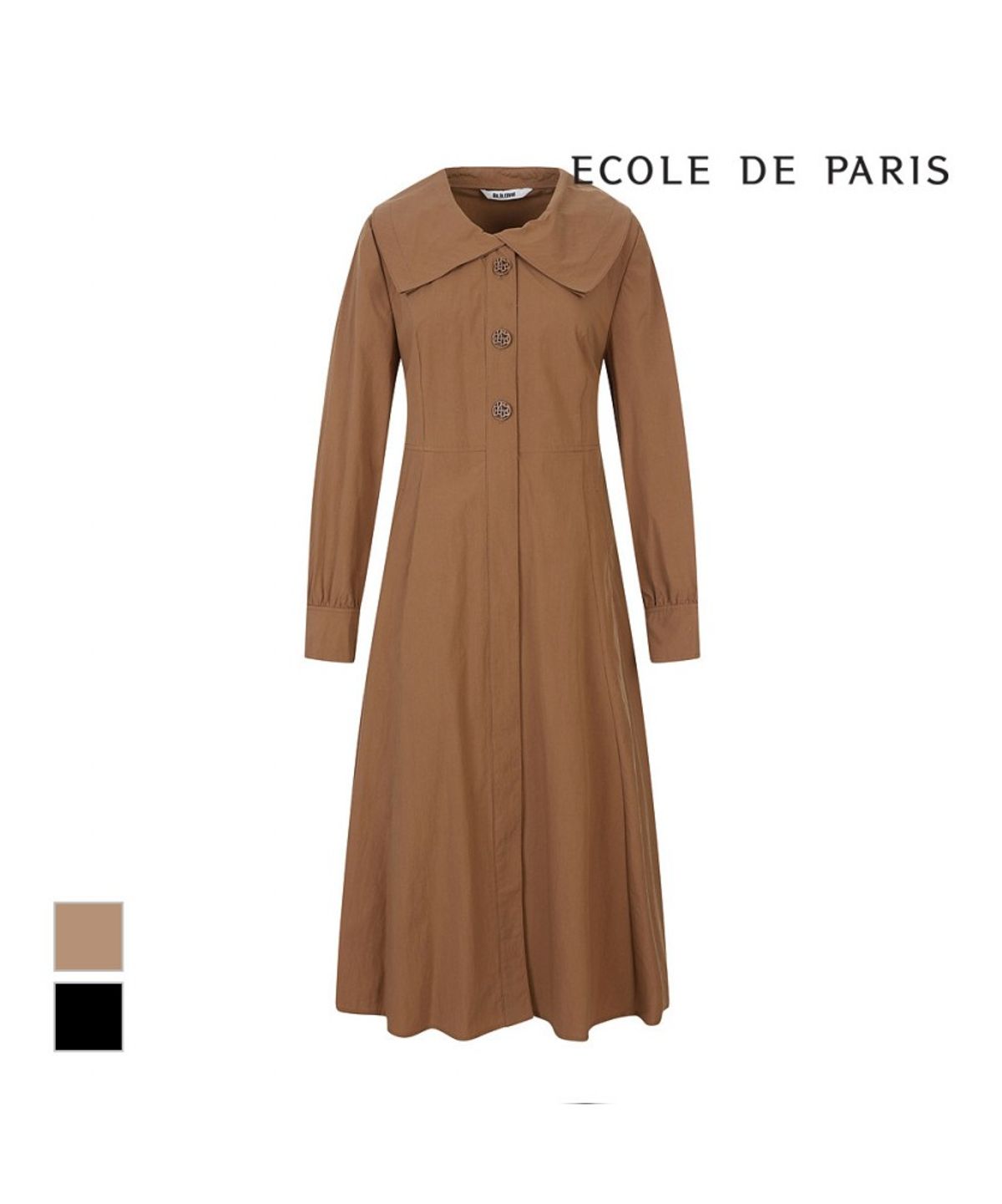 에꼴드파리(ECOLEDEPARIS) 빅카라 롱원피스_RB39WOAM09A