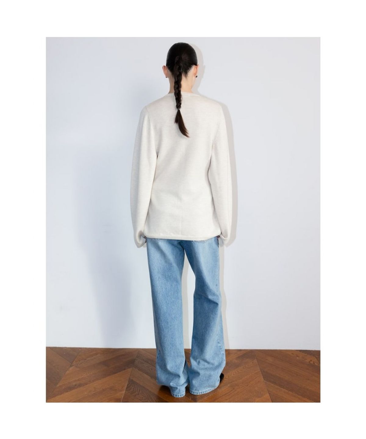 디애퍼처(THE APERTURE) Classic Long Cardigan  Beige (TA625AA03A)