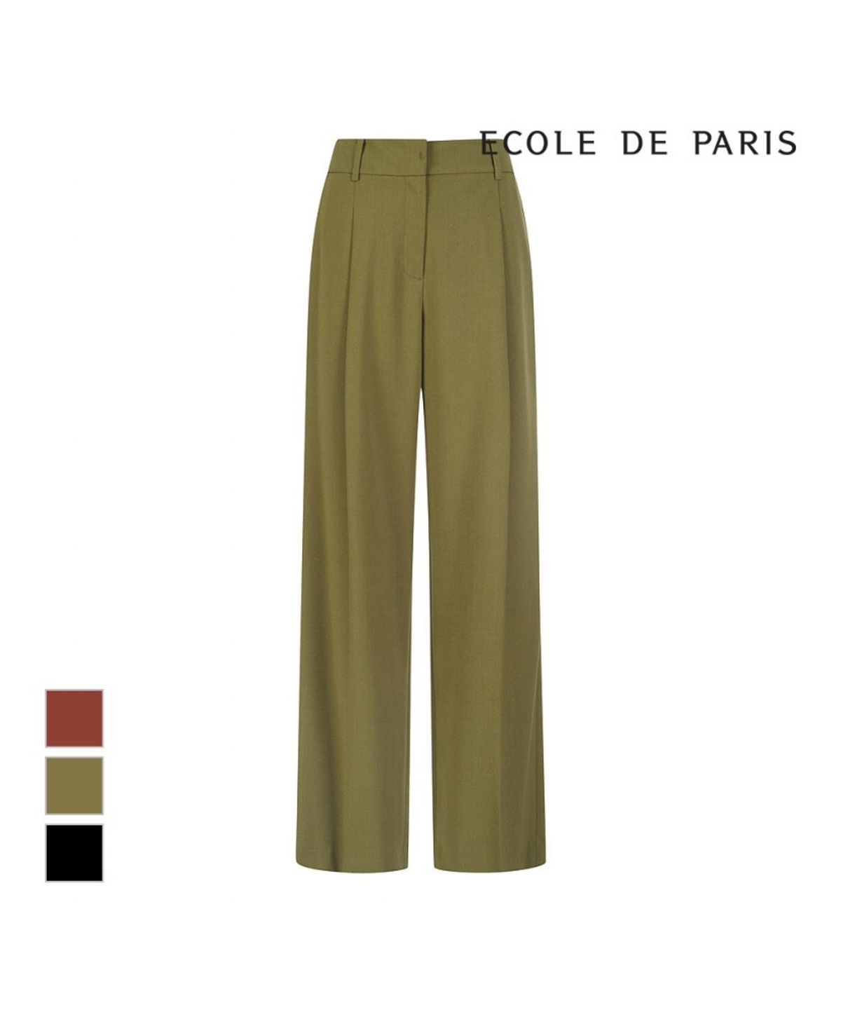 에꼴드파리(ECOLEDEPARIS) 레직기와이드팬츠_RB39WPAM08Z