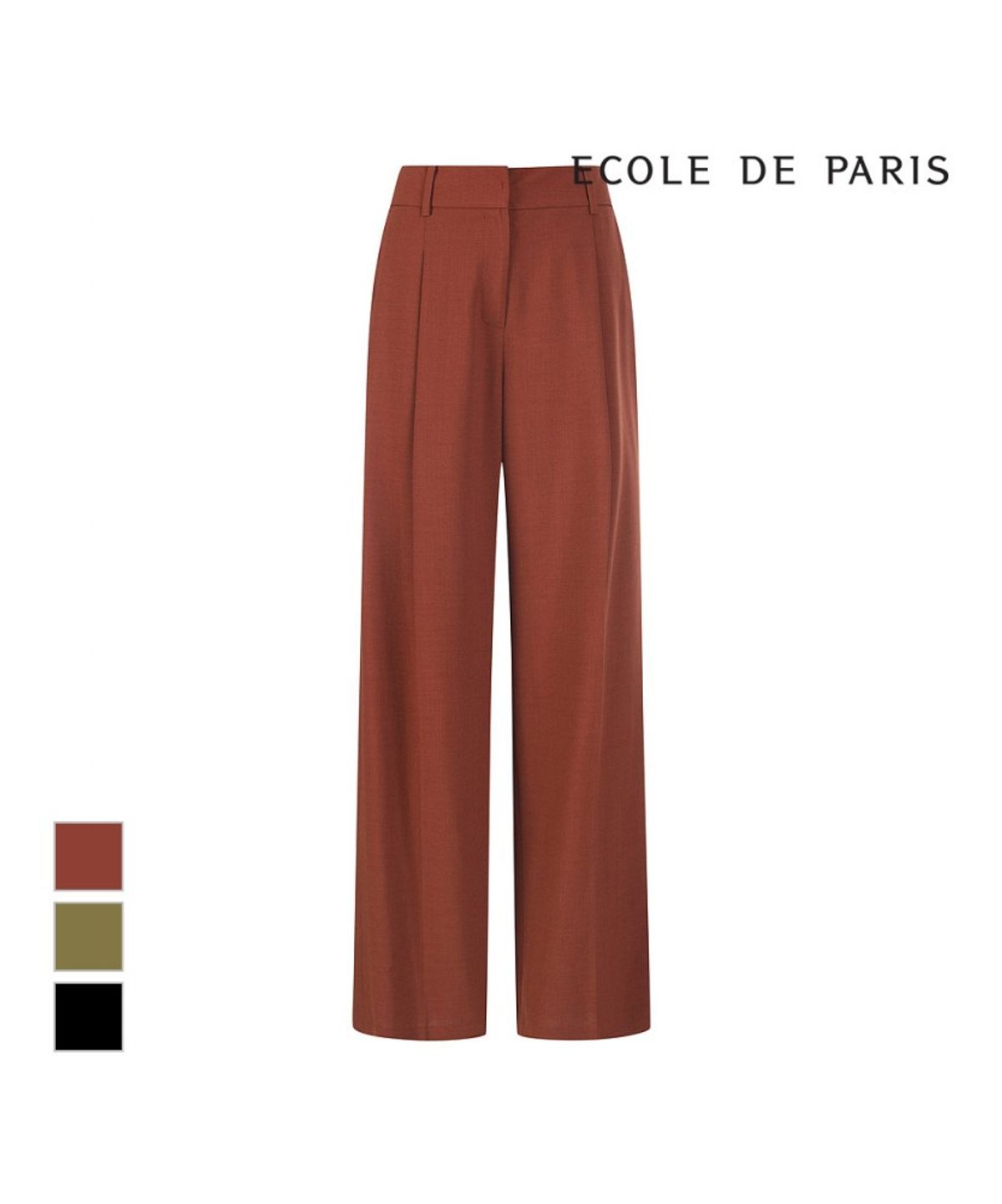 에꼴드파리(ECOLEDEPARIS) 레직기와이드팬츠_RB39WPAM08Z
