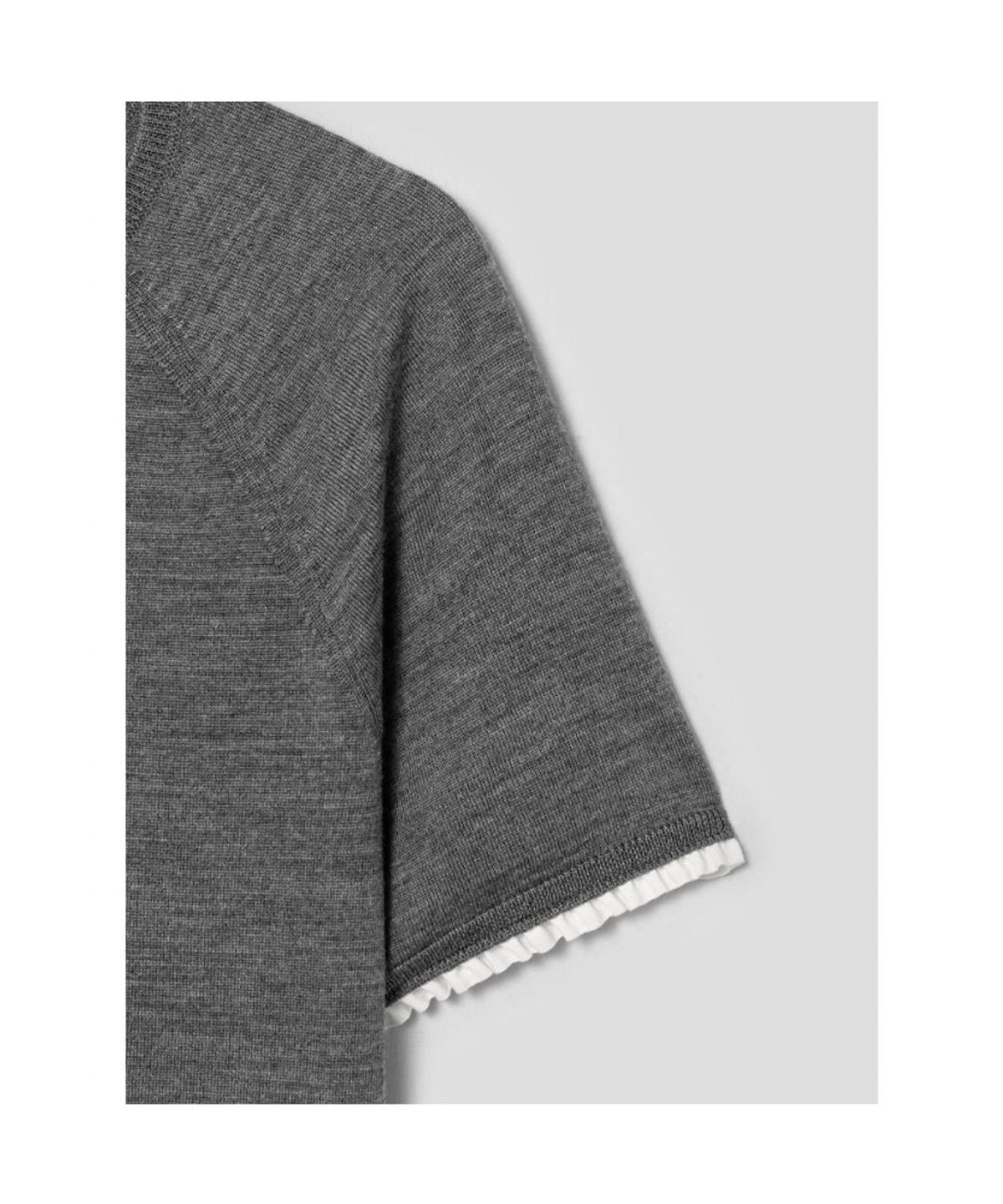 디애퍼처(THE APERTURE) Paola Knit Top  Grey (TA5751A063)