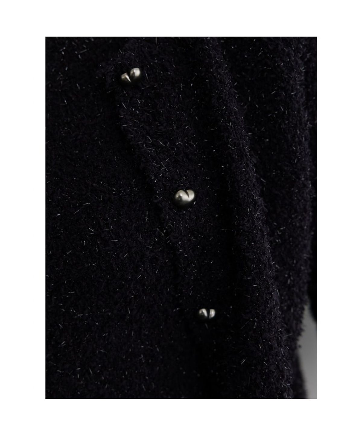 디애퍼처(THE APERTURE) Disco Knit Top  Navy (TA5751A04R)