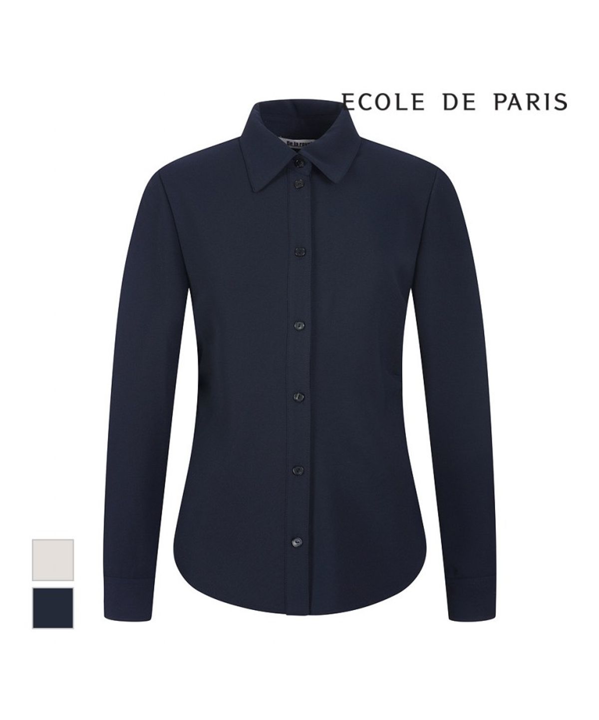 에꼴드파리(ECOLEDEPARIS) 스카프 블라우스_RB3XWBAM13D