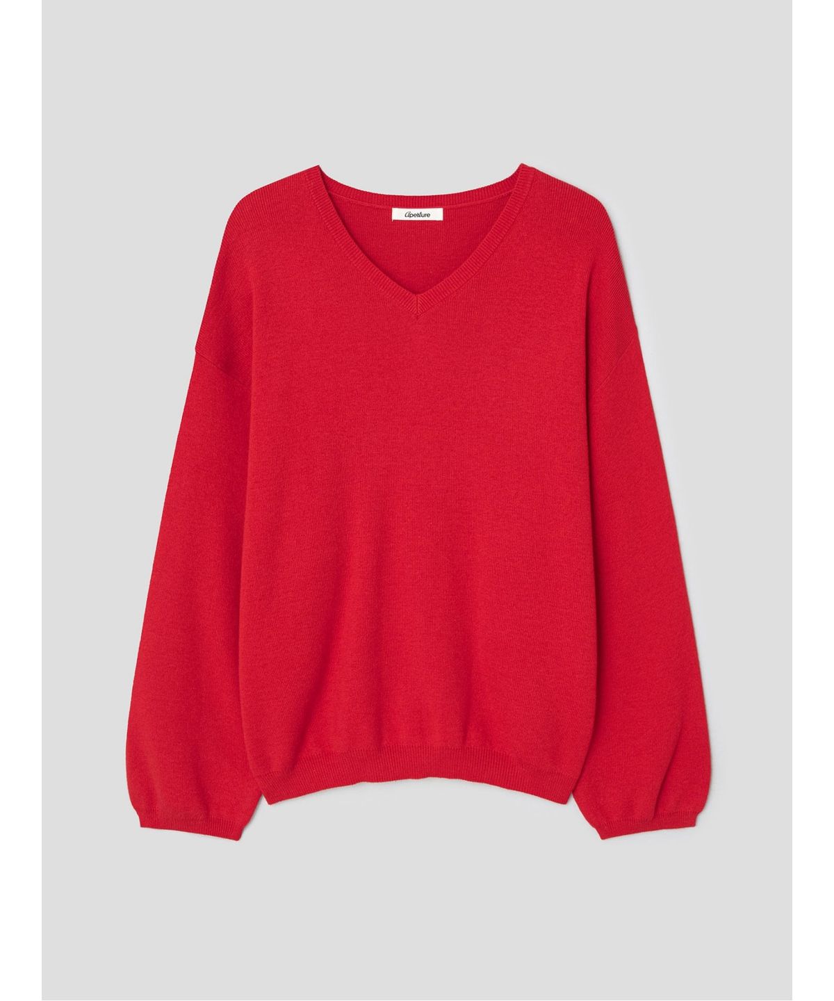 디애퍼처(THE APERTURE) Aperture Boxy Knit Top  Red (TA6251A046)
