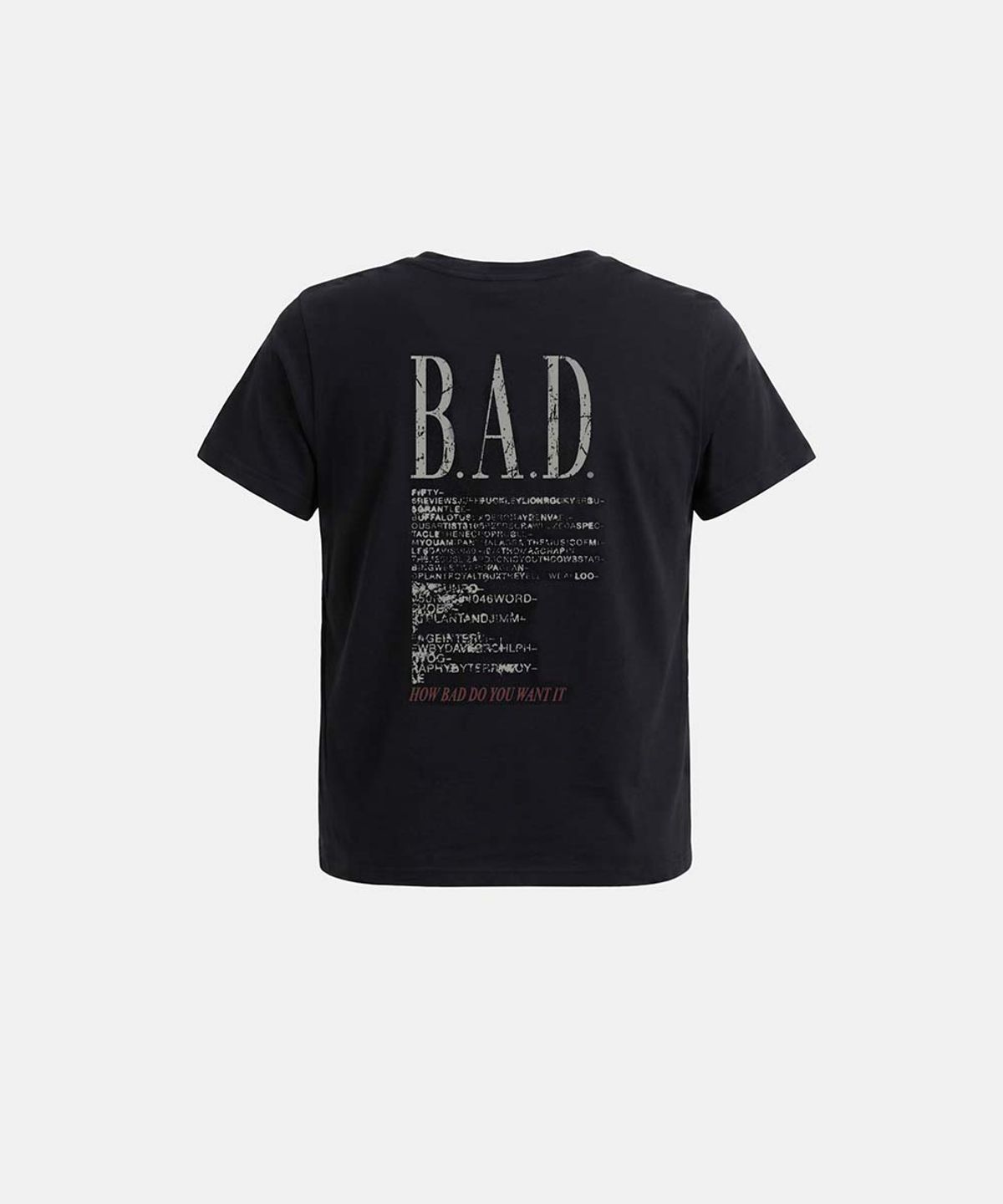 배드블러드(BADBLOOD) B.A.D. Trinity Girls Short Sleeve T-Shirt - Black
