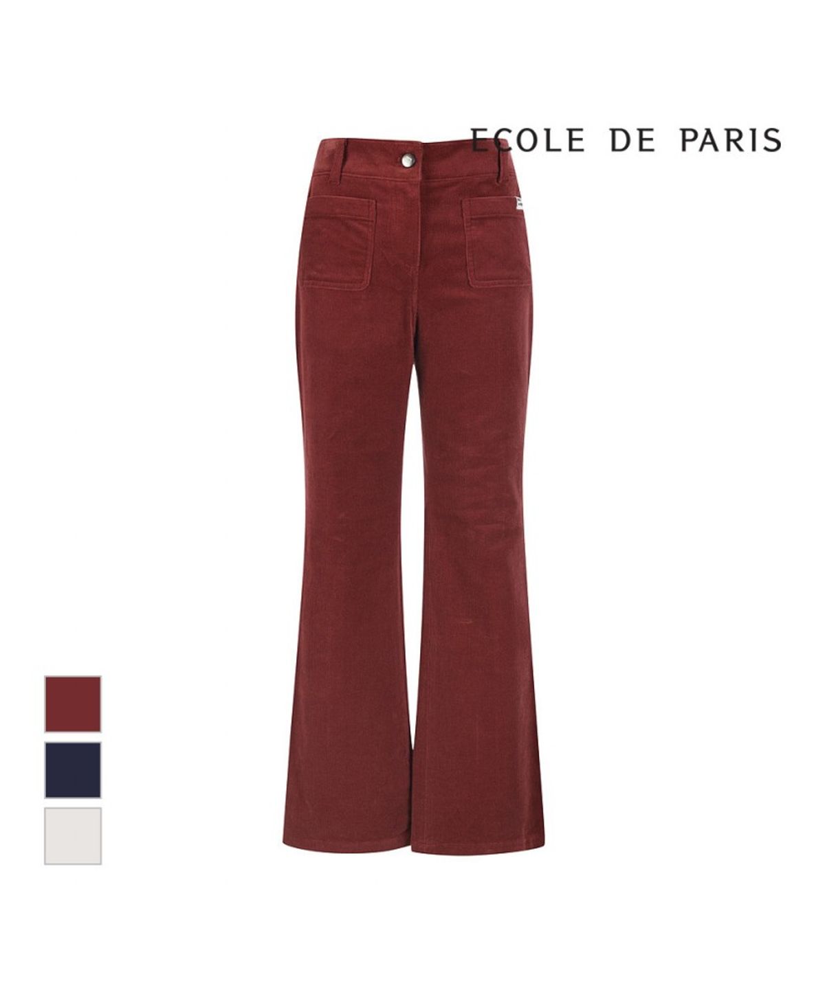 에꼴드파리(ECOLEDEPARIS) 코듀로이 팬츠_RB3XWPAM09Z