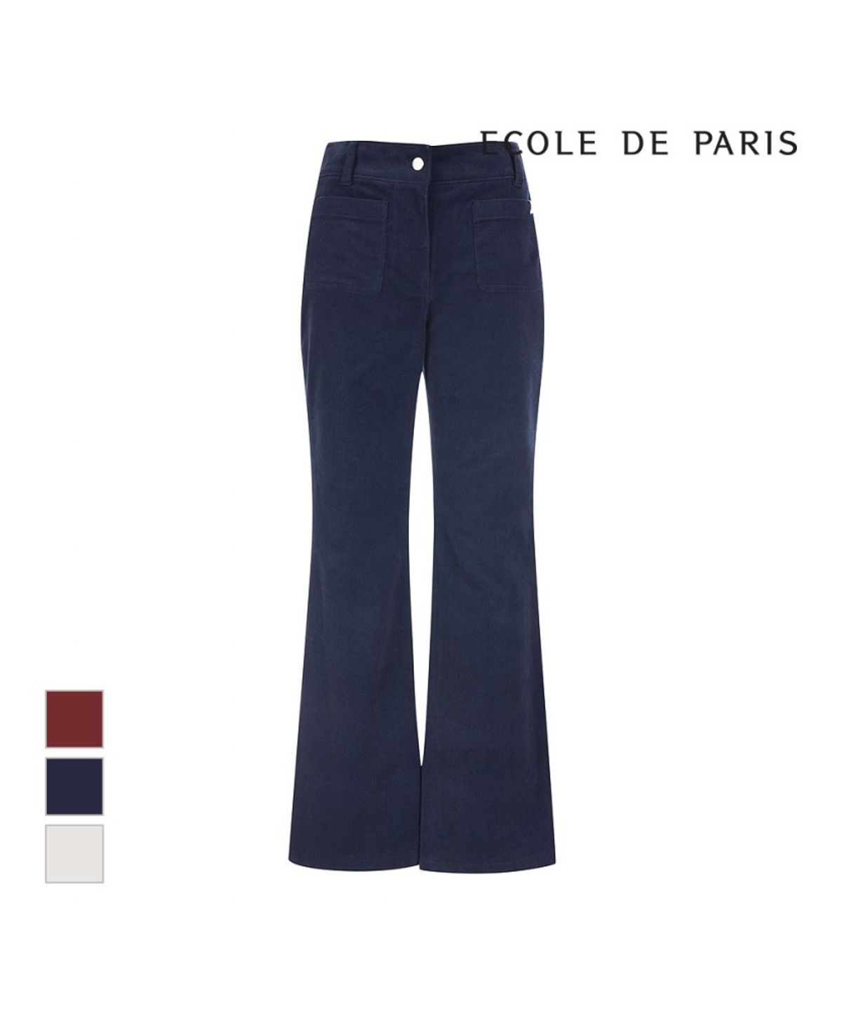 에꼴드파리(ECOLEDEPARIS) 코듀로이 팬츠_RB3XWPAM09Z