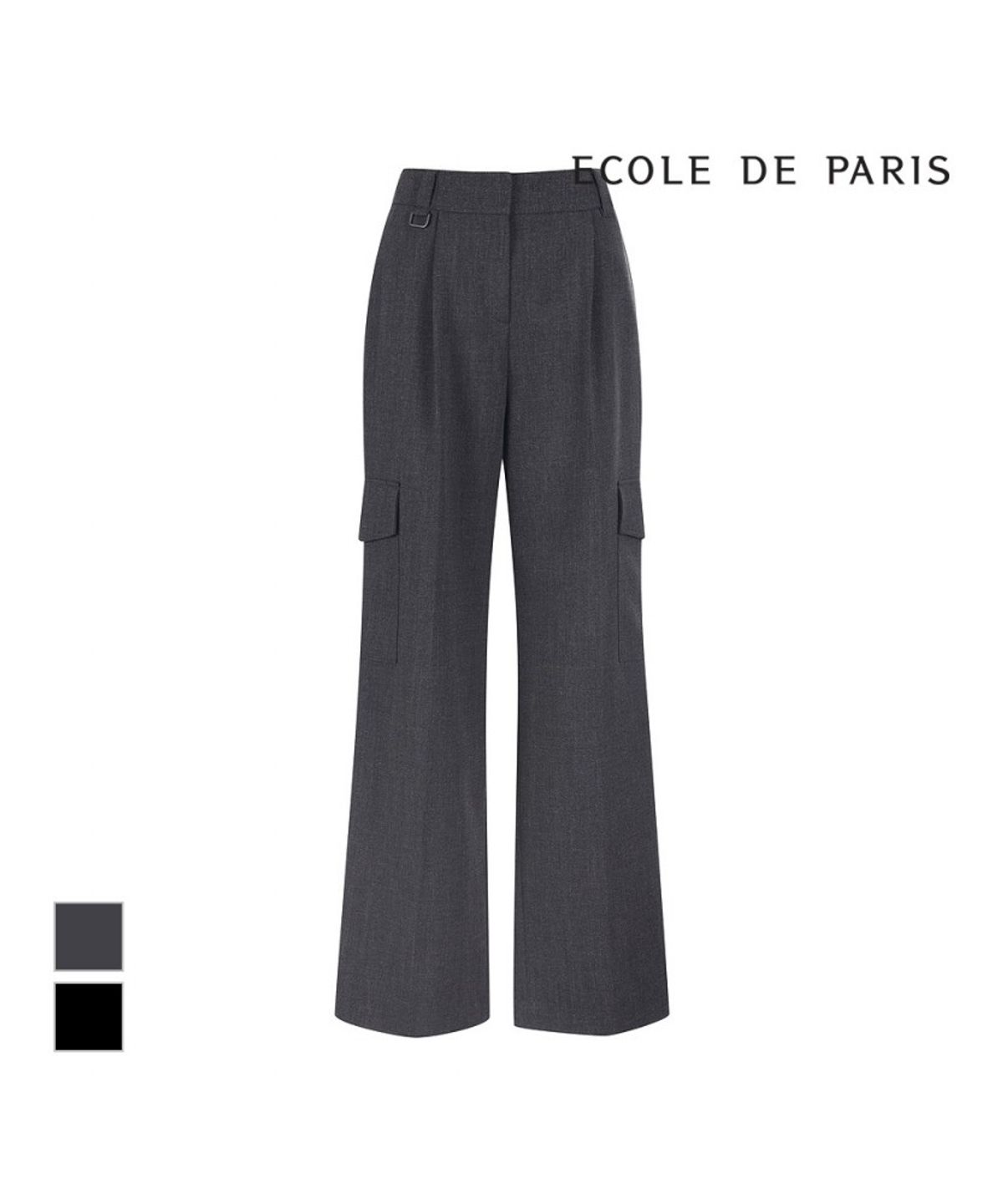에꼴드파리(ECOLEDEPARIS) 일자카고팬츠_RB3XWPAM19Z