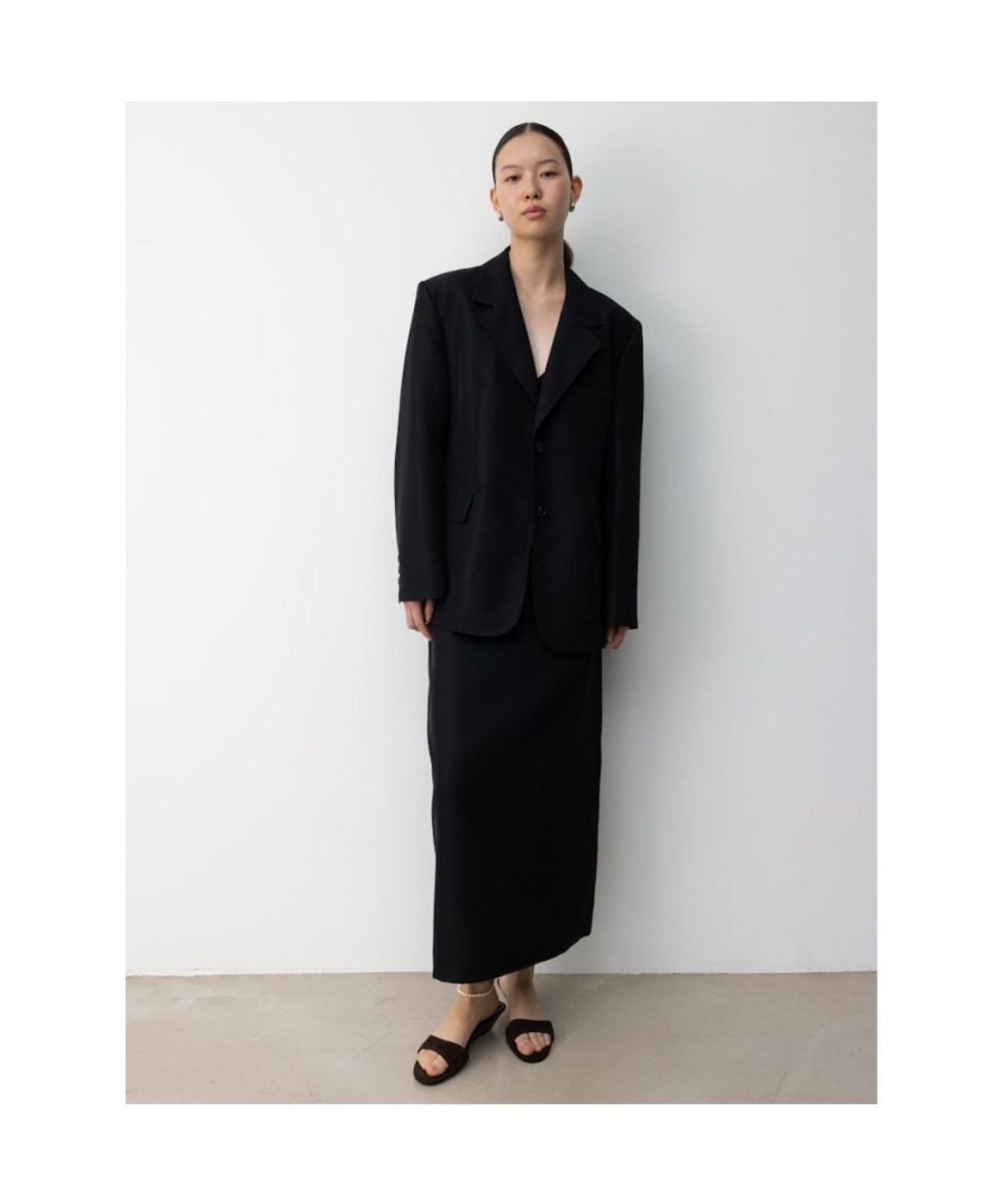 디애퍼처(THE APERTURE) 60s Daimatsu Jacket  Black (TA5711A035)