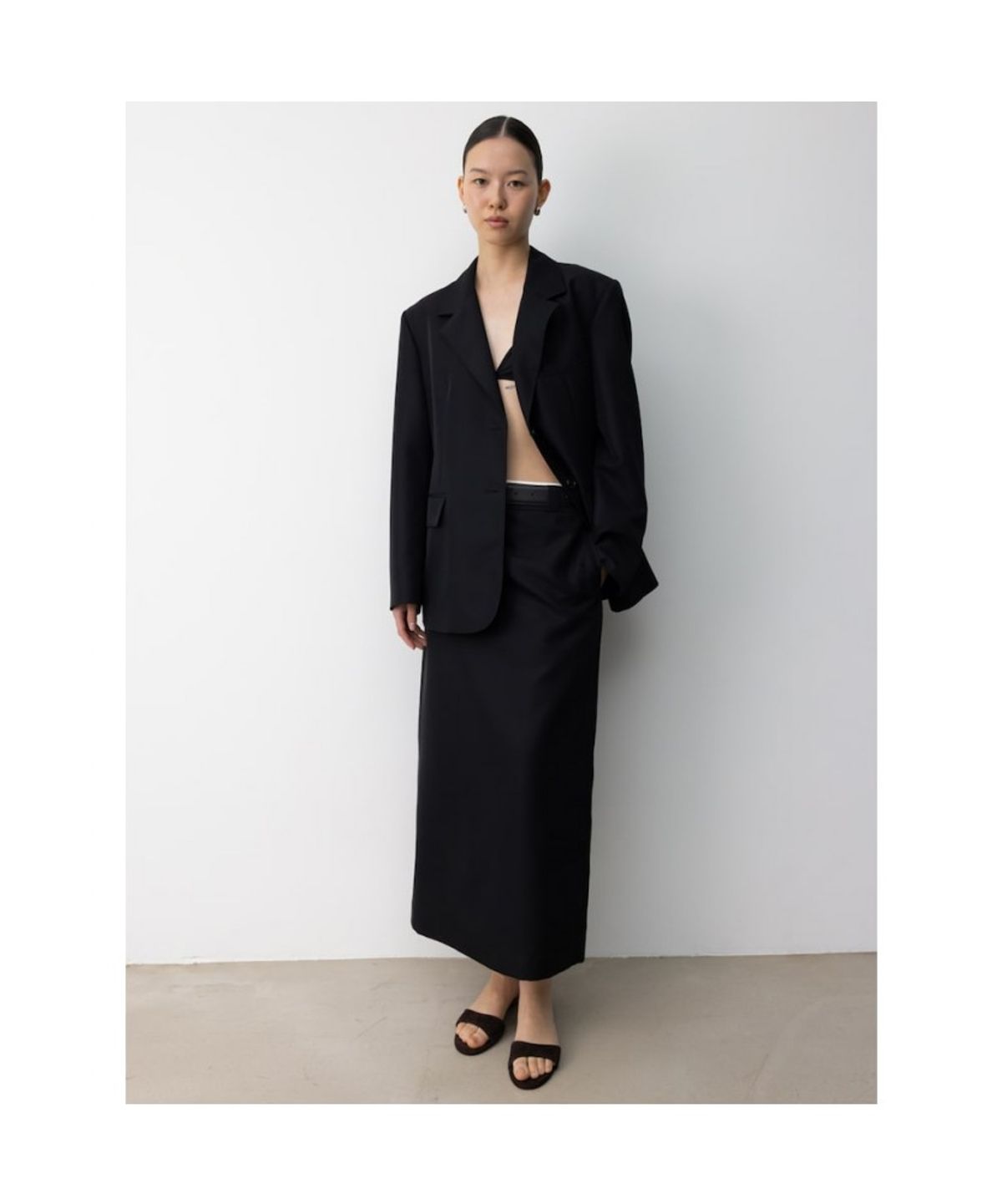 디애퍼처(THE APERTURE) 60s Daimatsu Jacket  Black (TA5711A035)