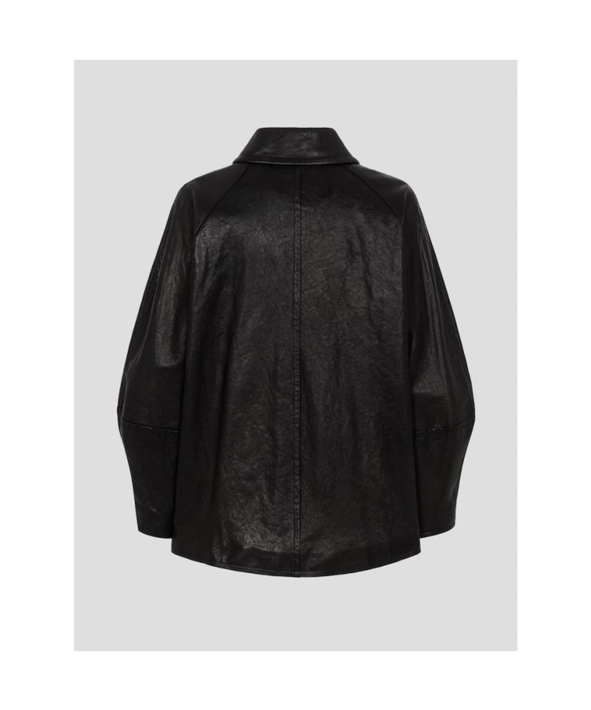 디애퍼처(THE APERTURE) Leather Barbour Jacket  Black (TA5711A105)