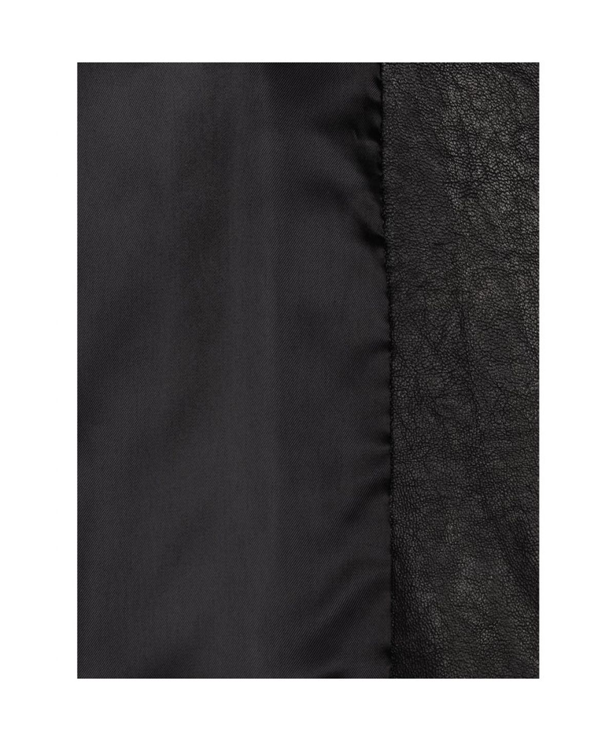 디애퍼처(THE APERTURE) Leather Barbour Jacket  Black (TA5711A105)