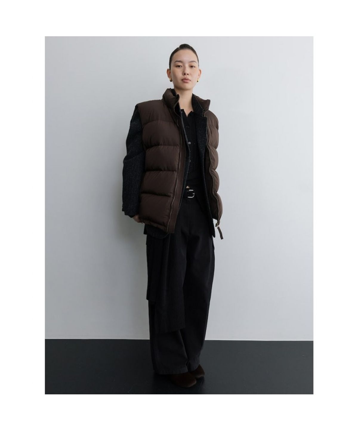 디애퍼처(THE APERTURE) Harris Grandfather Jacket  Ash (TA5X11A024)